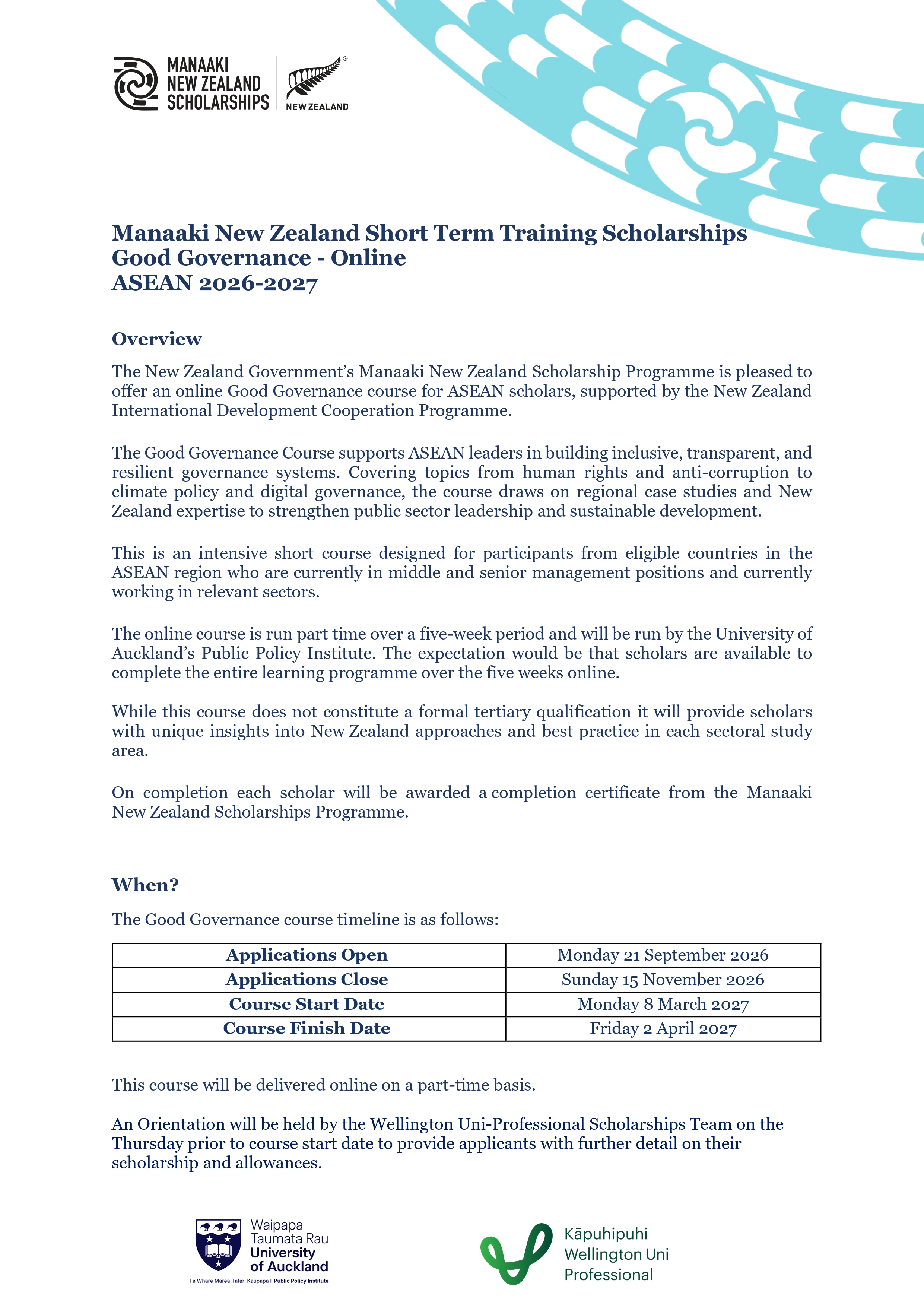 ASEAN Good Governance online 2026 Programme Overview page 0001
