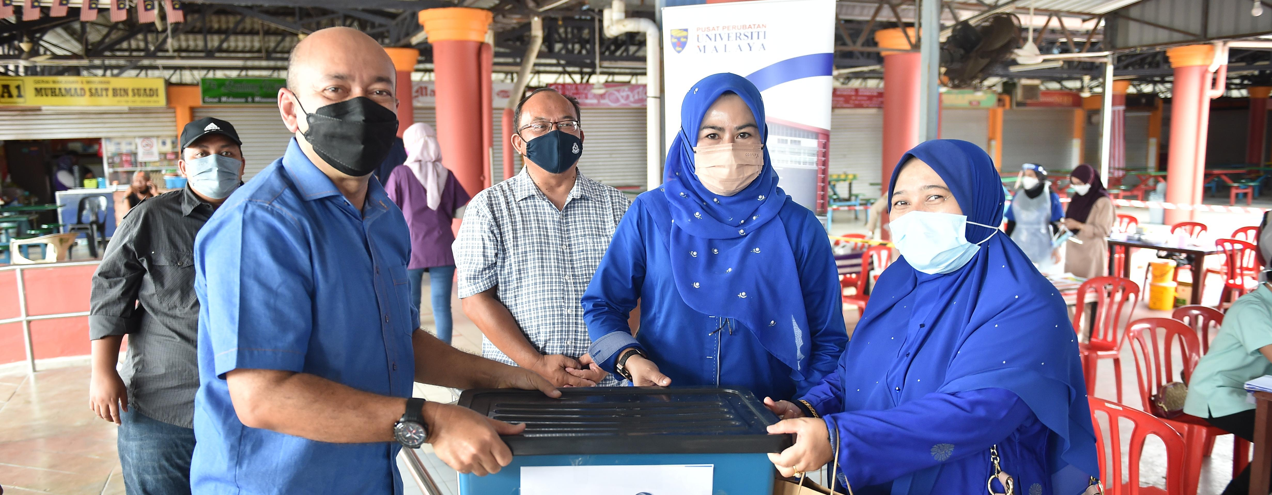 KPT Prihatin Komuniti Sejahtera di Parit Raja