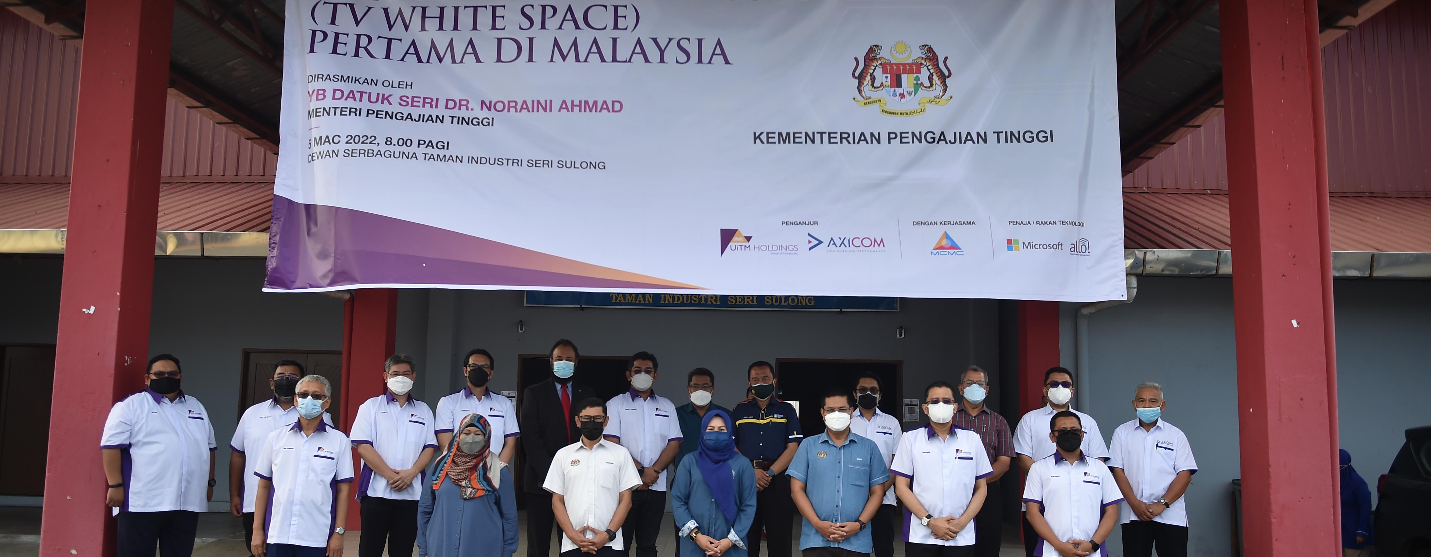 YBM Melancarkan Wifi dan Internet Percuma (Tv White Space) Pertama di Malaysia