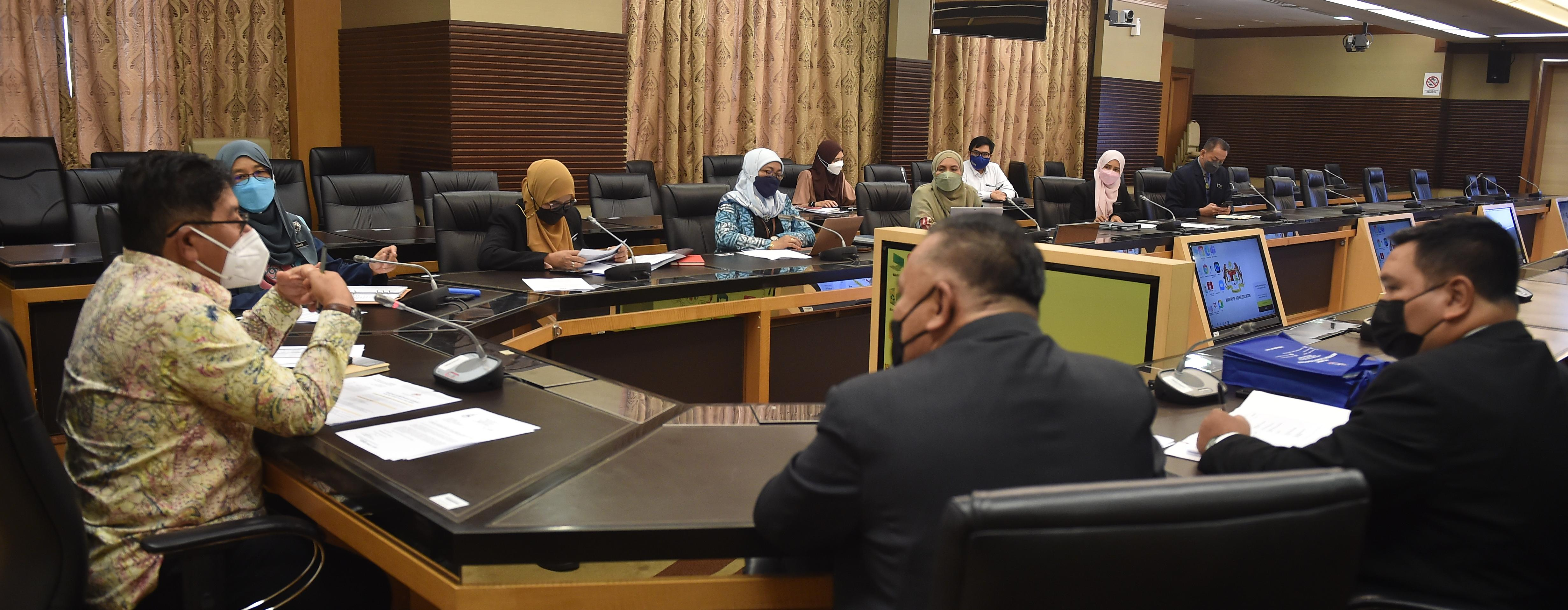 KSU Menerima Kunjungan Delegasi dari Sabah