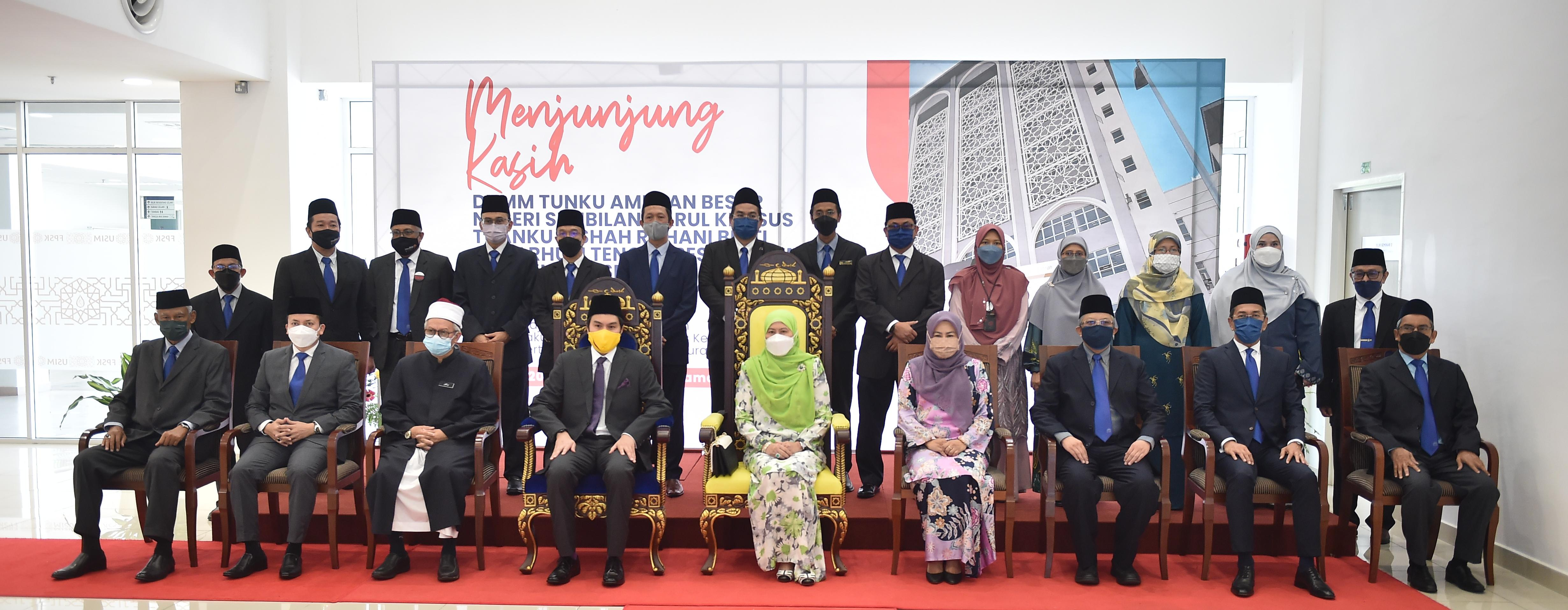 Tunku Ampuan Besar Negeri Sembilan Berkenan Melancarkan Aplikasi Quran Isyarat USIM