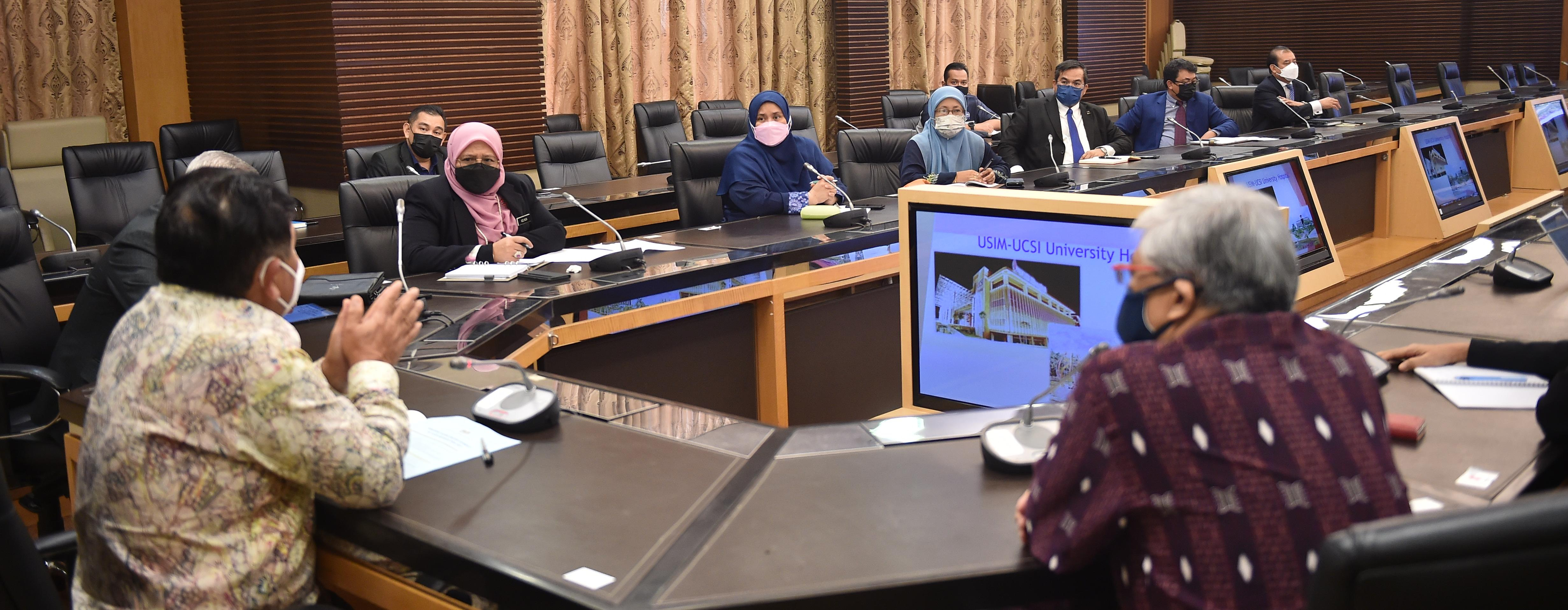 KSU Menerima Kunjungan Hormat Dari USIM Dan UCSI