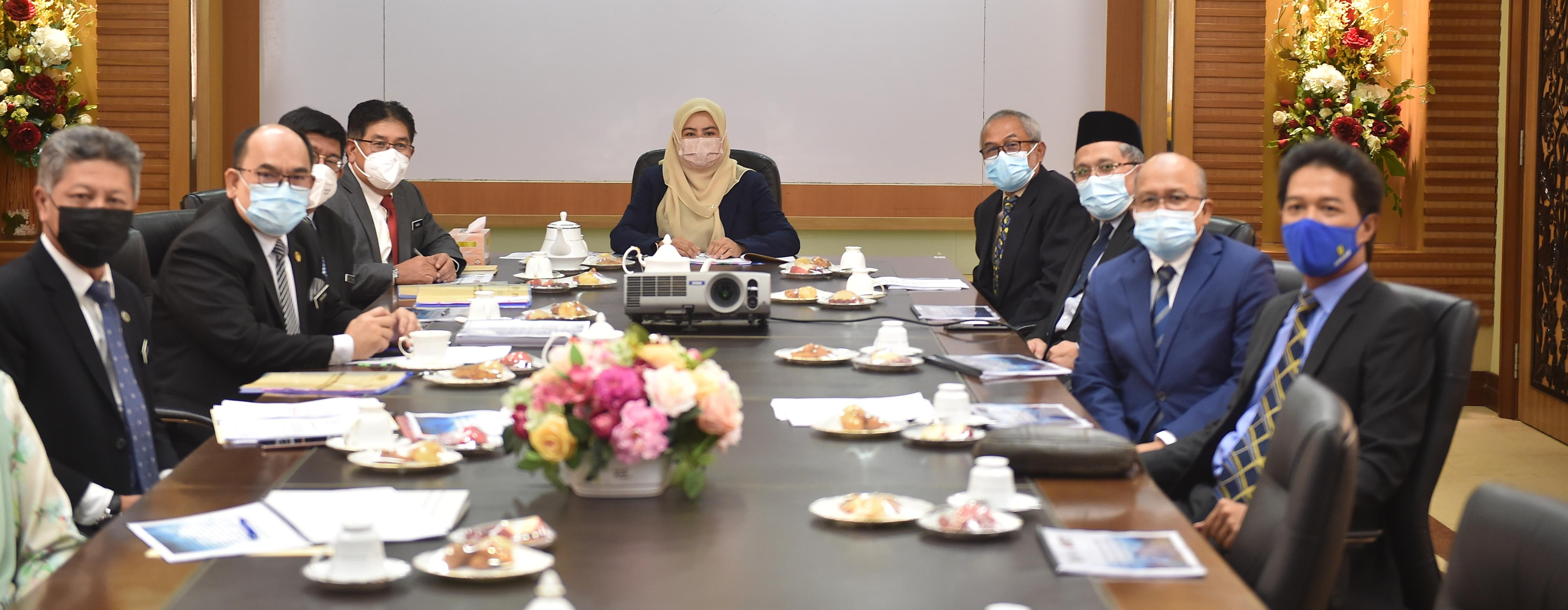 YBM Menerima Kunjungan Delegasi Universiti Sultan Azlan Shah (USAS)