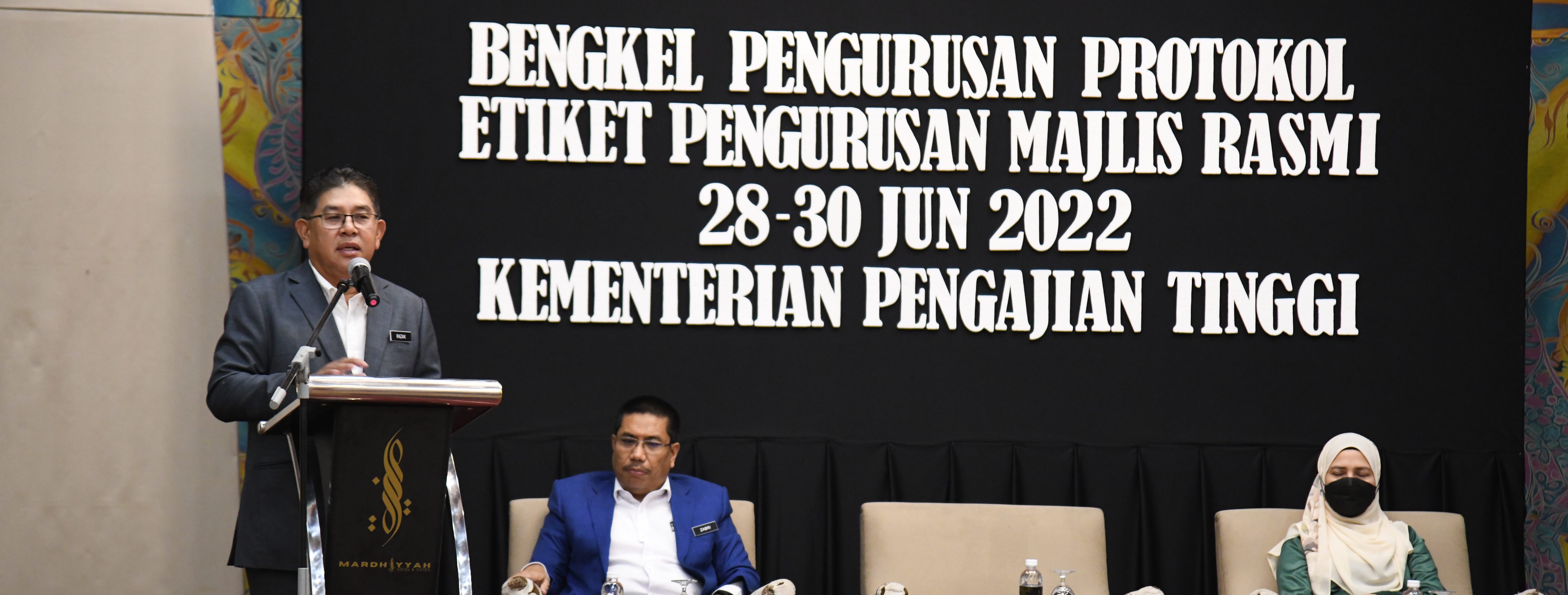 Bengkel Protokol/Etiket KPT Bantu Tingkat Kefahaman Pengacaraan Majlis