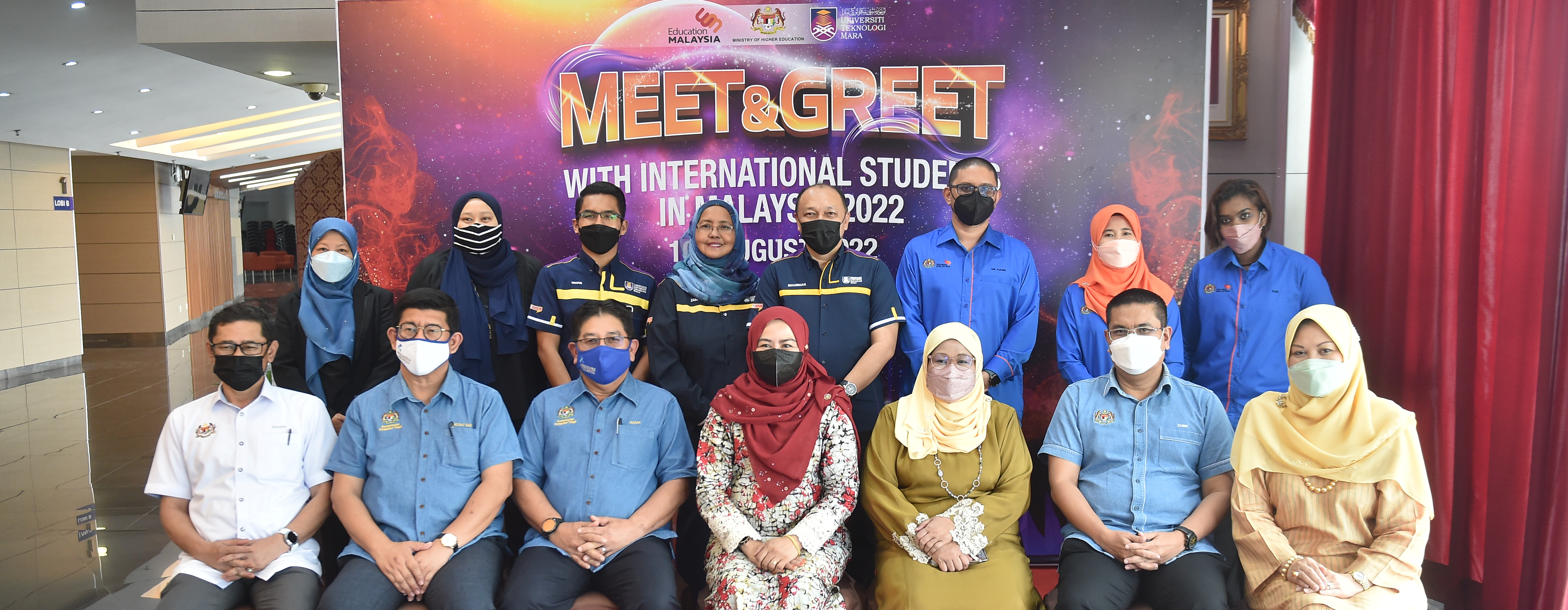 YB Menteri Luang Masa Bersama Para Pelajar Antarabangsa Di Malaysia