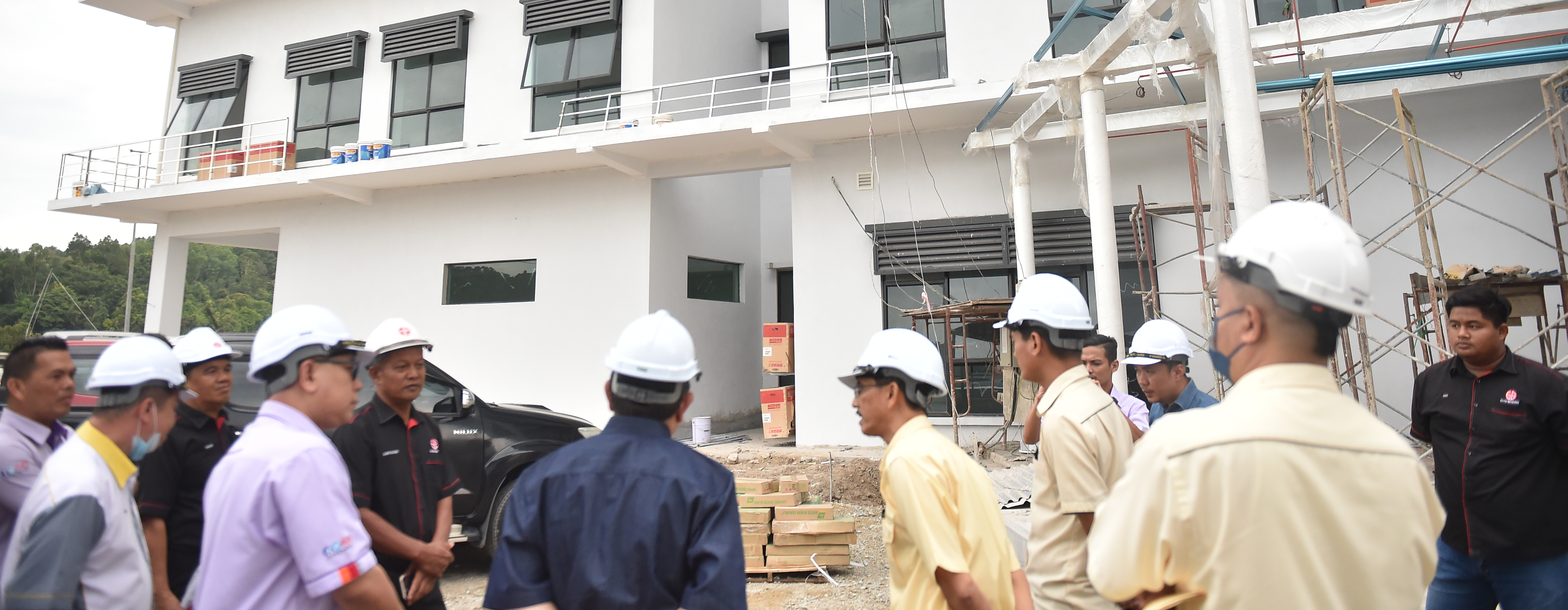 KSU Turun Padang Lawat Projek Pembangunan Umt Kampus Bukit Kor