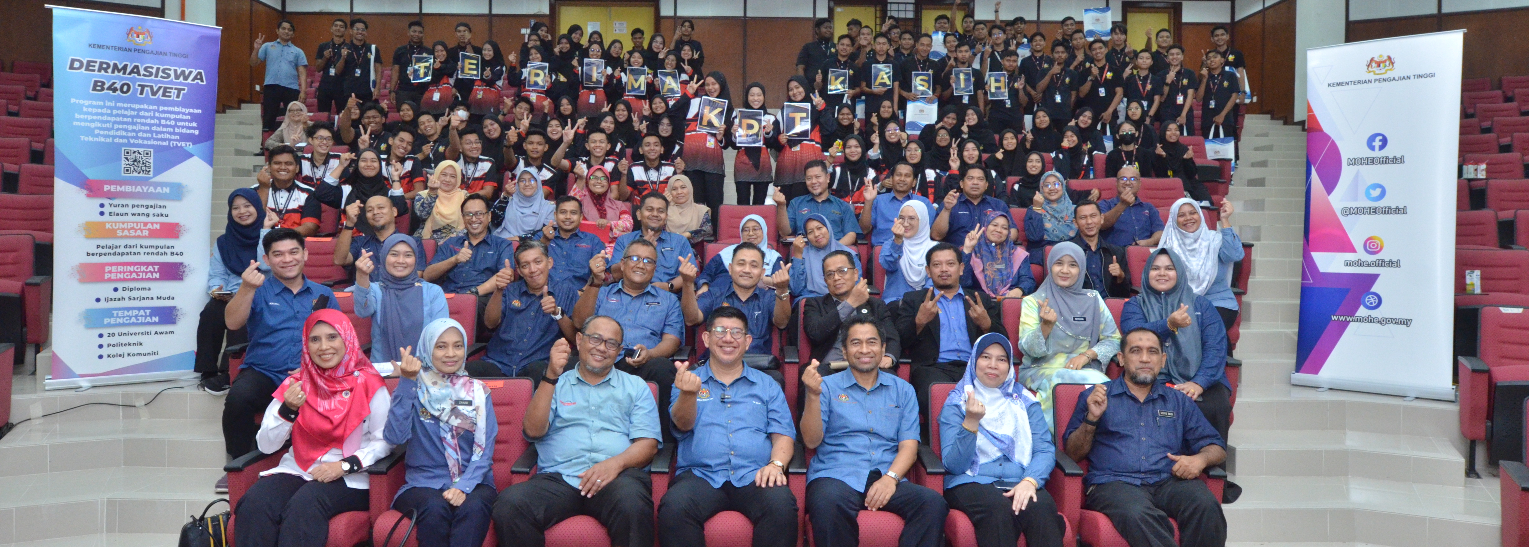 68 Penerima Dermasiswa B40 TVET Di Politeknik Kota Bharu