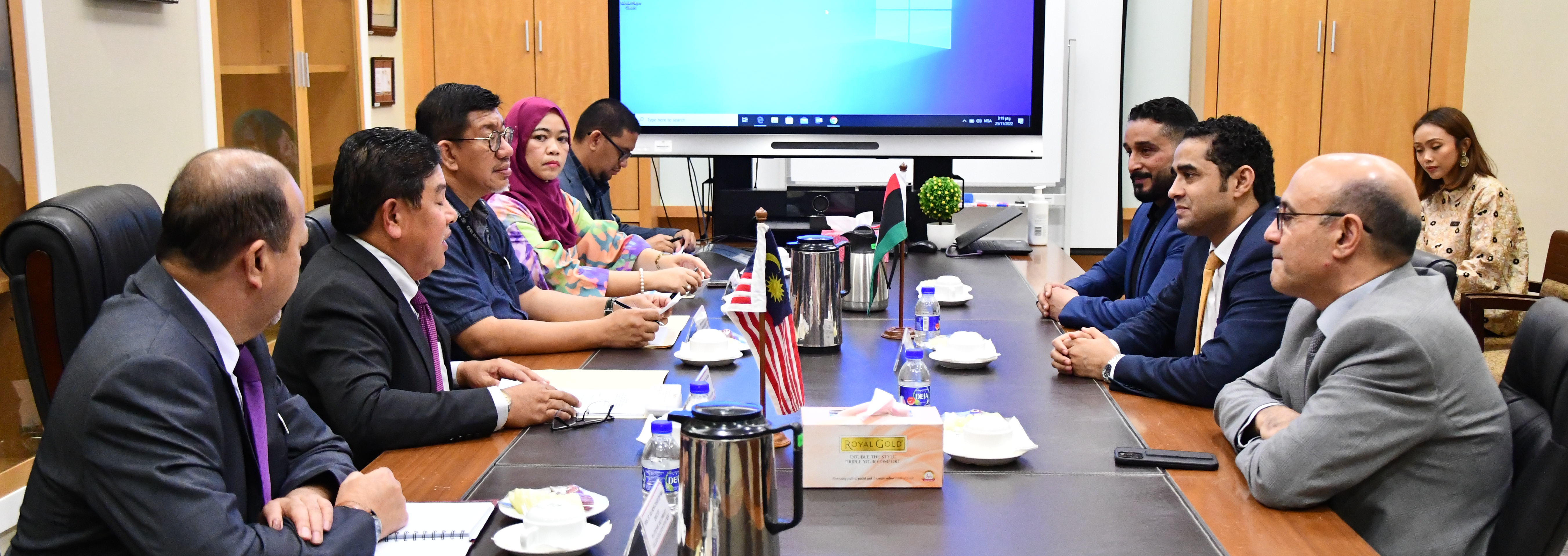 DS KSU Terima Kunjungan Hormat Duta Besar Libya