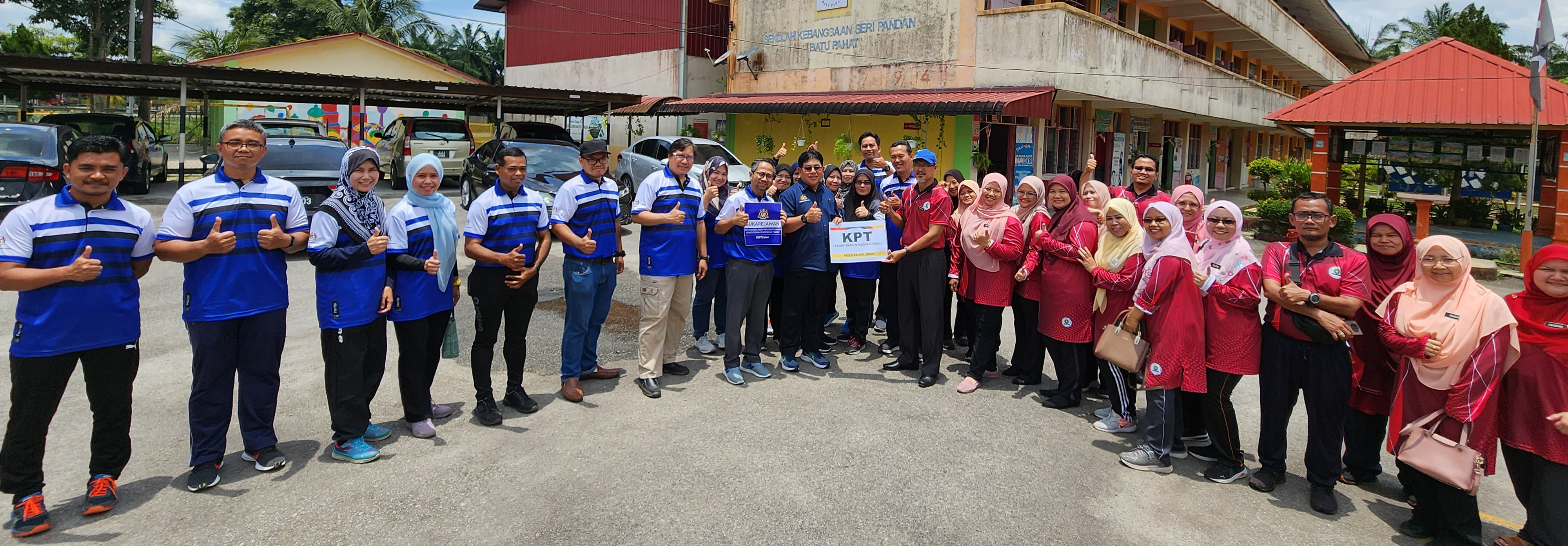 Skuad #KPTCakna Terus Berbakti