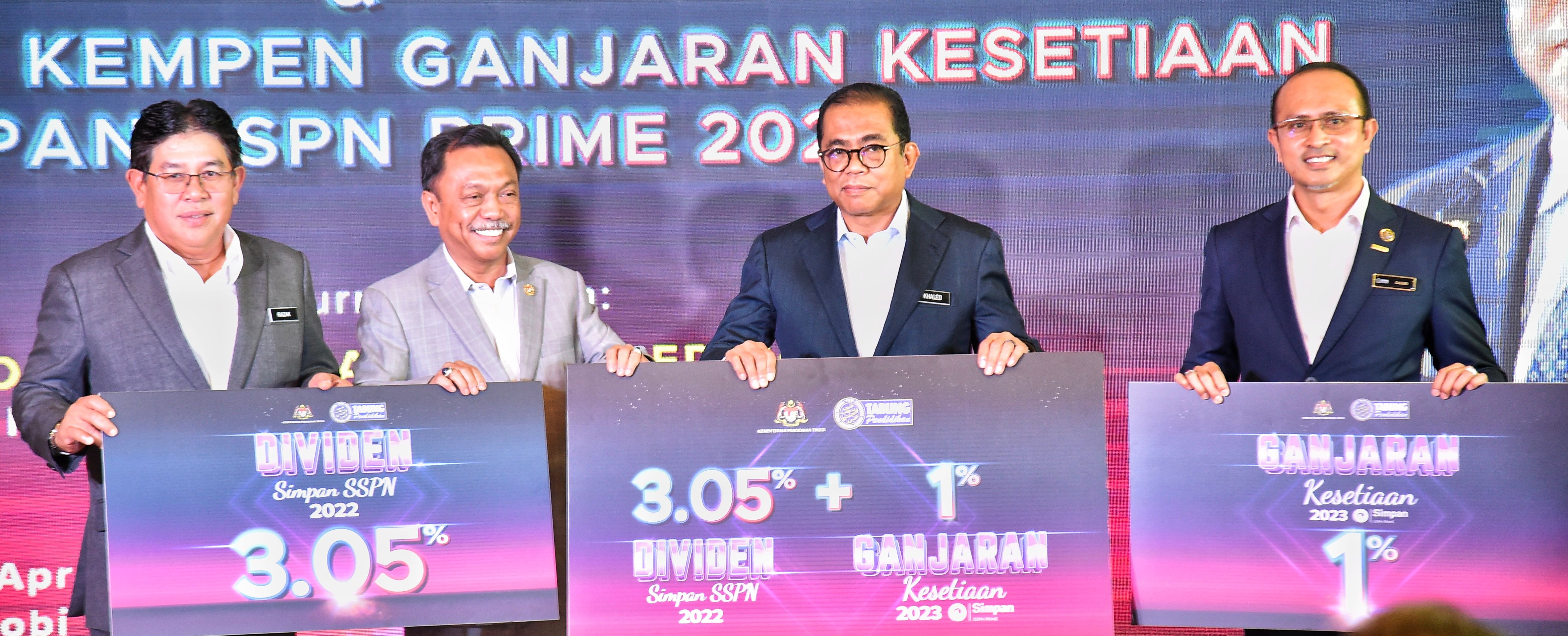 PTPTN Umum 3.05% Dividen SIMPAN SSPN 2022