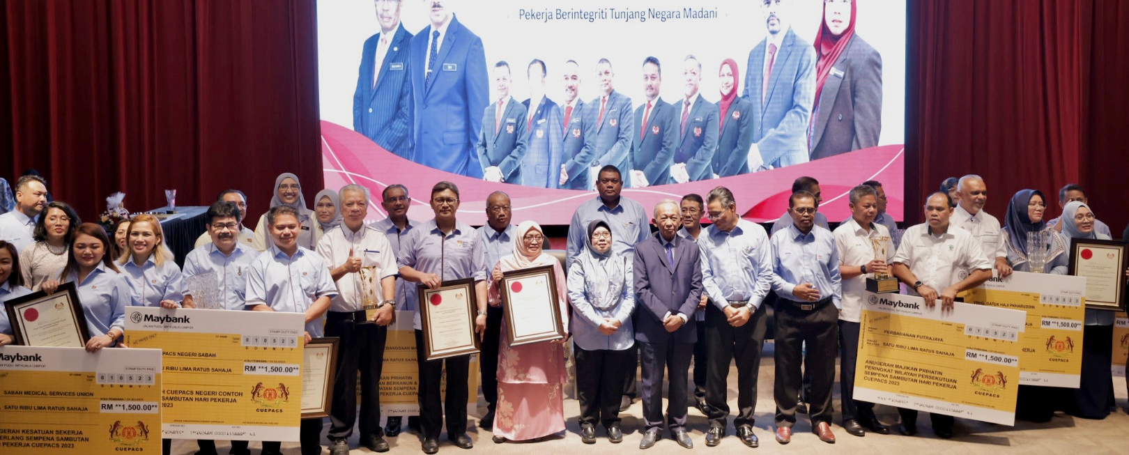 UKM Dinobat Majikan Prihatin Peringkat Badan Berkanun & Pihak Berkuasa Tempatan 2023 CUEPACS