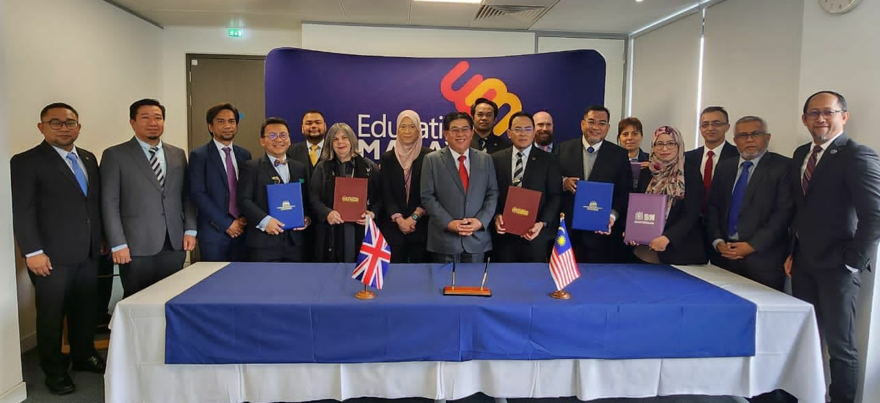 USM, UniSZA dan USIM Jalin Kerjasama Strategik Dengan IPT UK