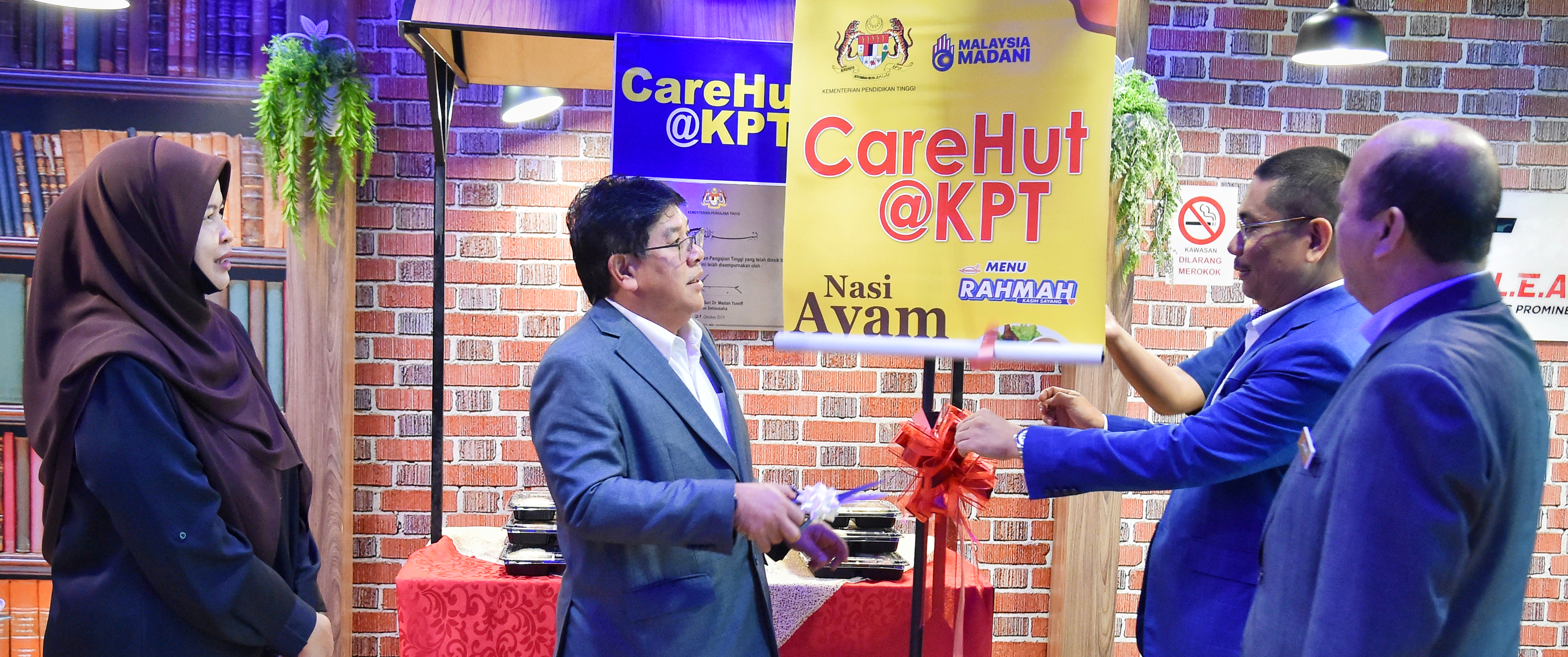 Inisiatif Carehut@KPT Tawar Menu Rahmah Kepada Warga KPT