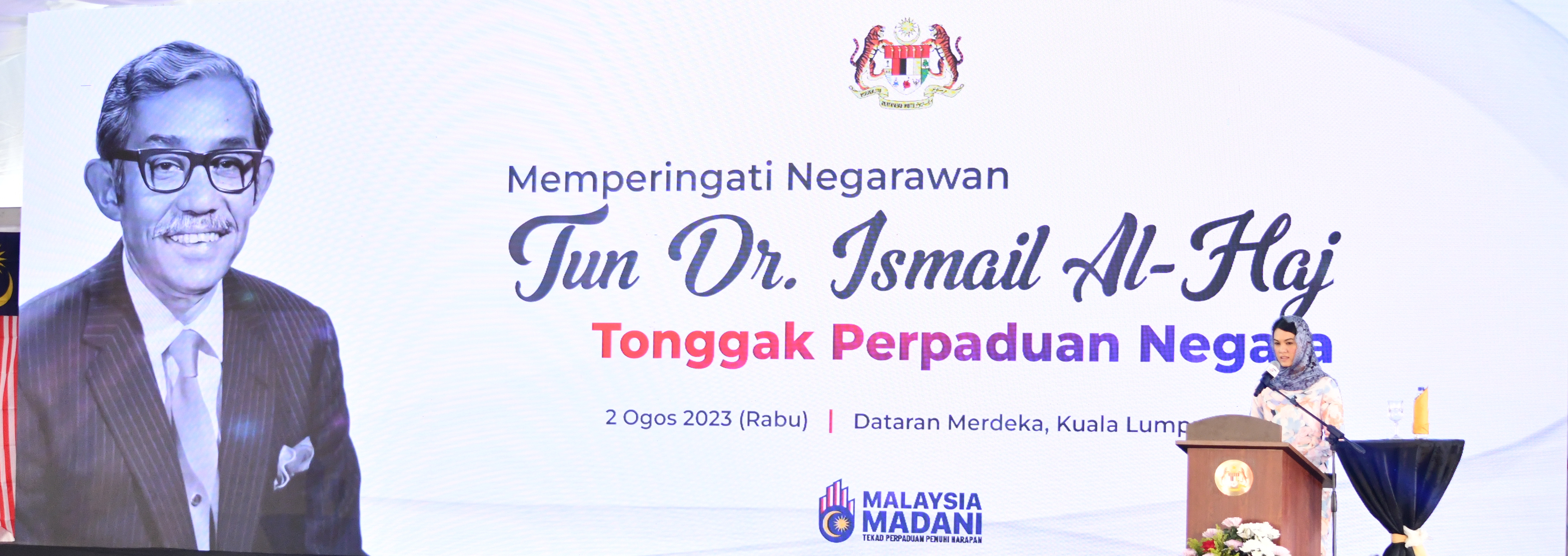 Allahyarham Tun Dr. Ismail Tauladan Generasi Muda Perkasa Negara Bangsa