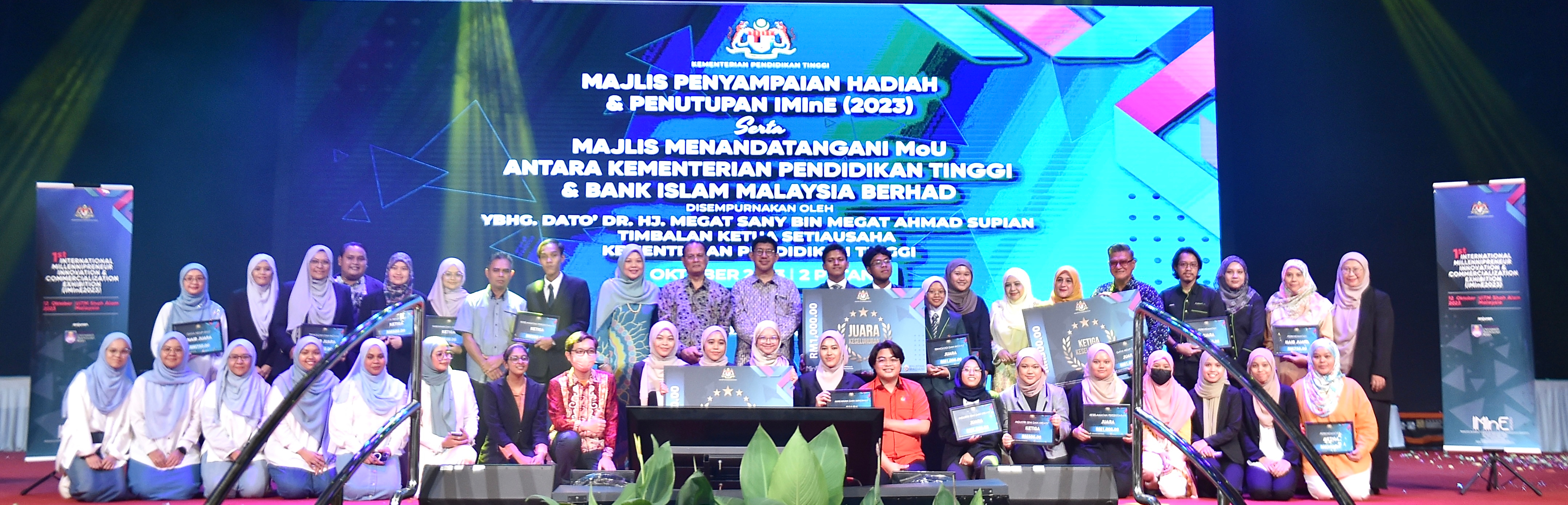 I-MInE 2023 Peluang Pelajar Pamer Produk Inovasi Ke Peringkat Antarabangsa