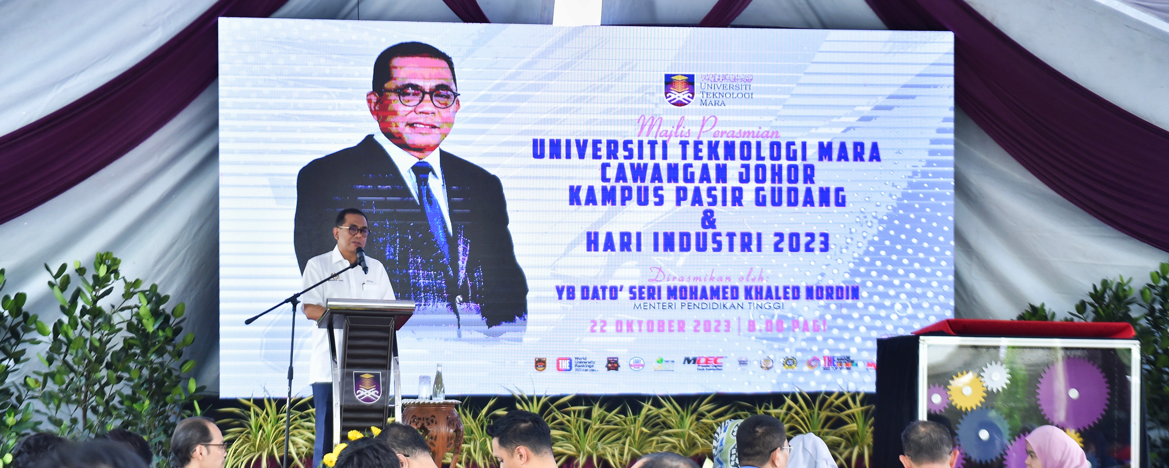 Menteri Rasmi UiTM Kampus Pasir Gudang