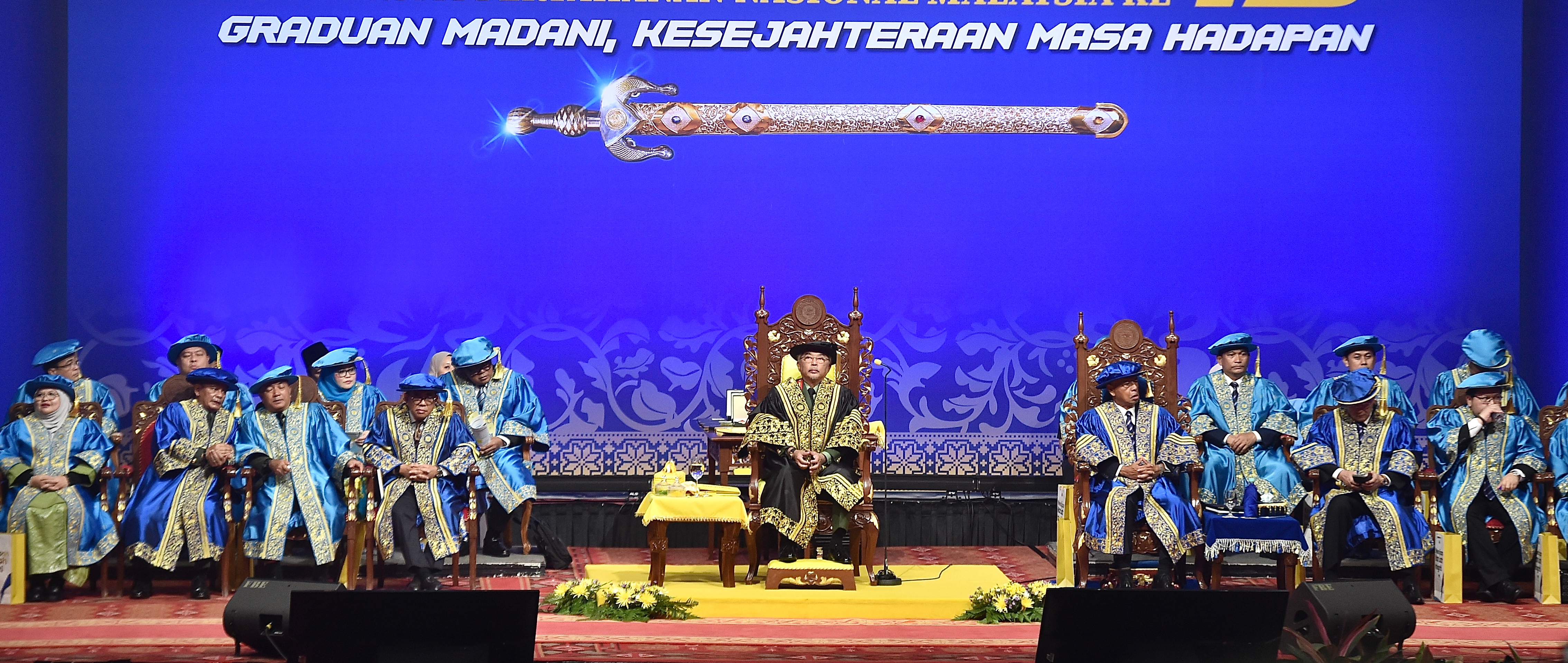 KDYMM Yang Di-Pertuan Agong Berkenan Sempurnakan Istiadat Konvokesyen Ke-13 UPNM