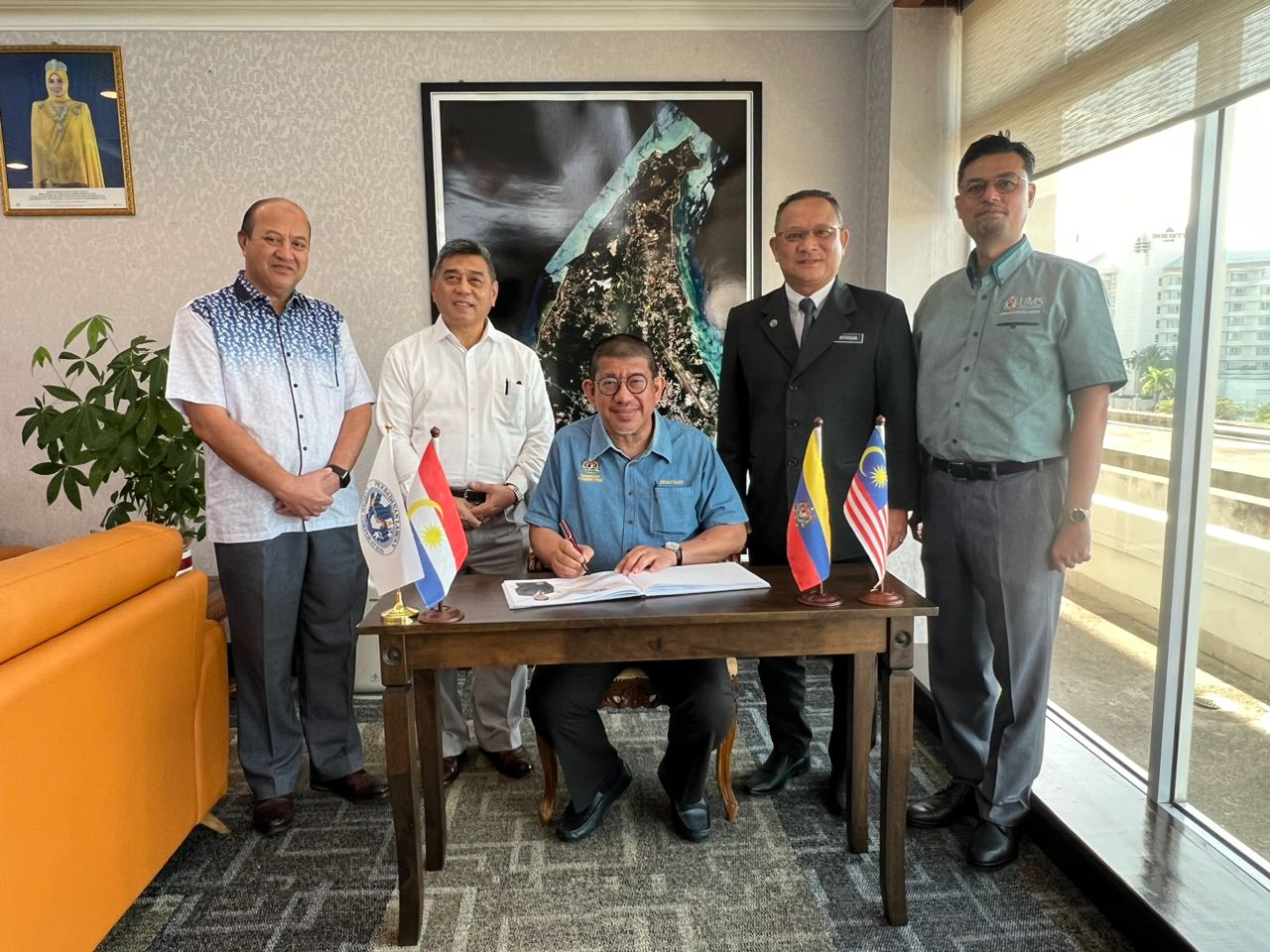 TKSU (Dasar) KPT Tinjau Projek Pembangunan Di UMS Kampus Antarabangsa Labuan