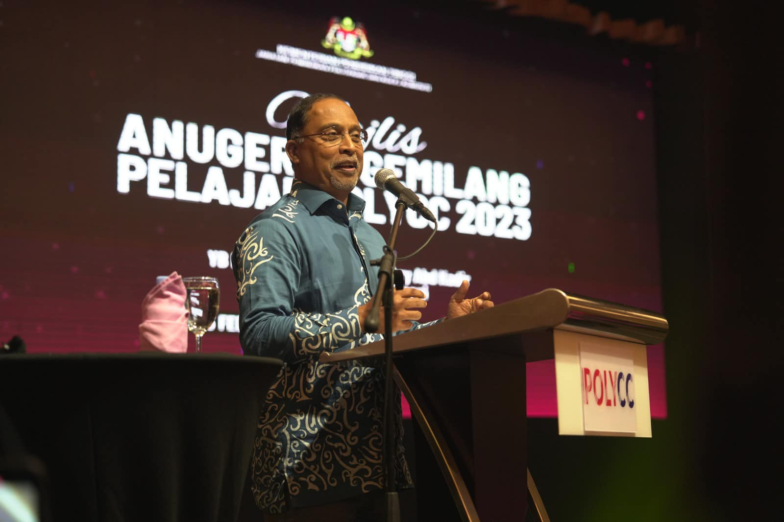 Majlis Anugerah Gemilang Pelajar Politeknik Dan Kolej Komuniti (POLYCC) Tahun 2023