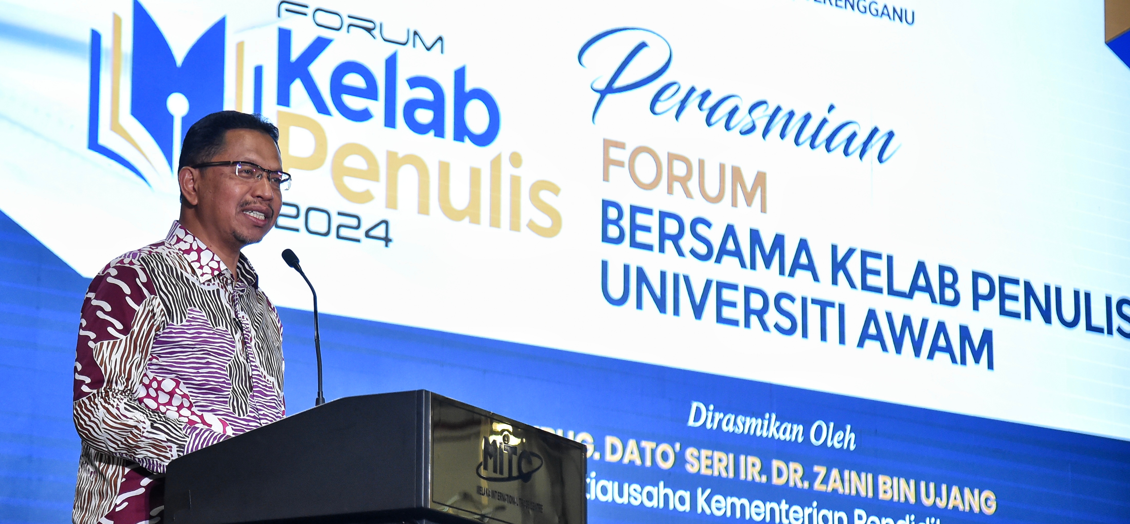 KSU Seru Para Akademik Pergiat Usaha Hasilkan Penulisan Berkualiti