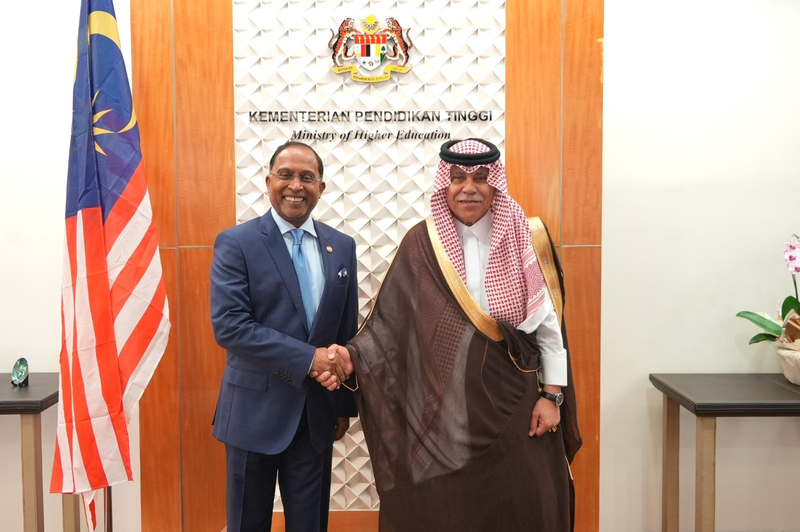 Malaysia Dan Arab Saudi Bersedia Untuk Mempertingkat Kerjasama Dalam Bidang Pendidikan Tinggi