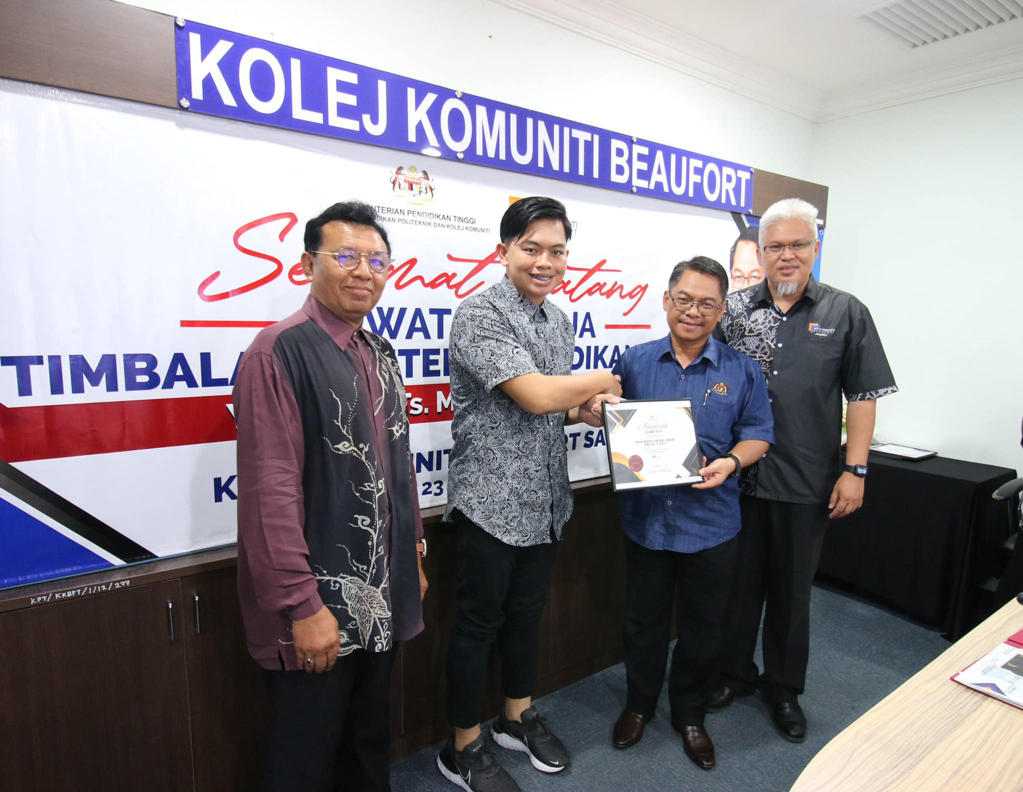 YBTM Kagum Kesungguhan Pelajar KK Beaufort Sabah Sertai Pertandingan Kulinari Antarabangsa