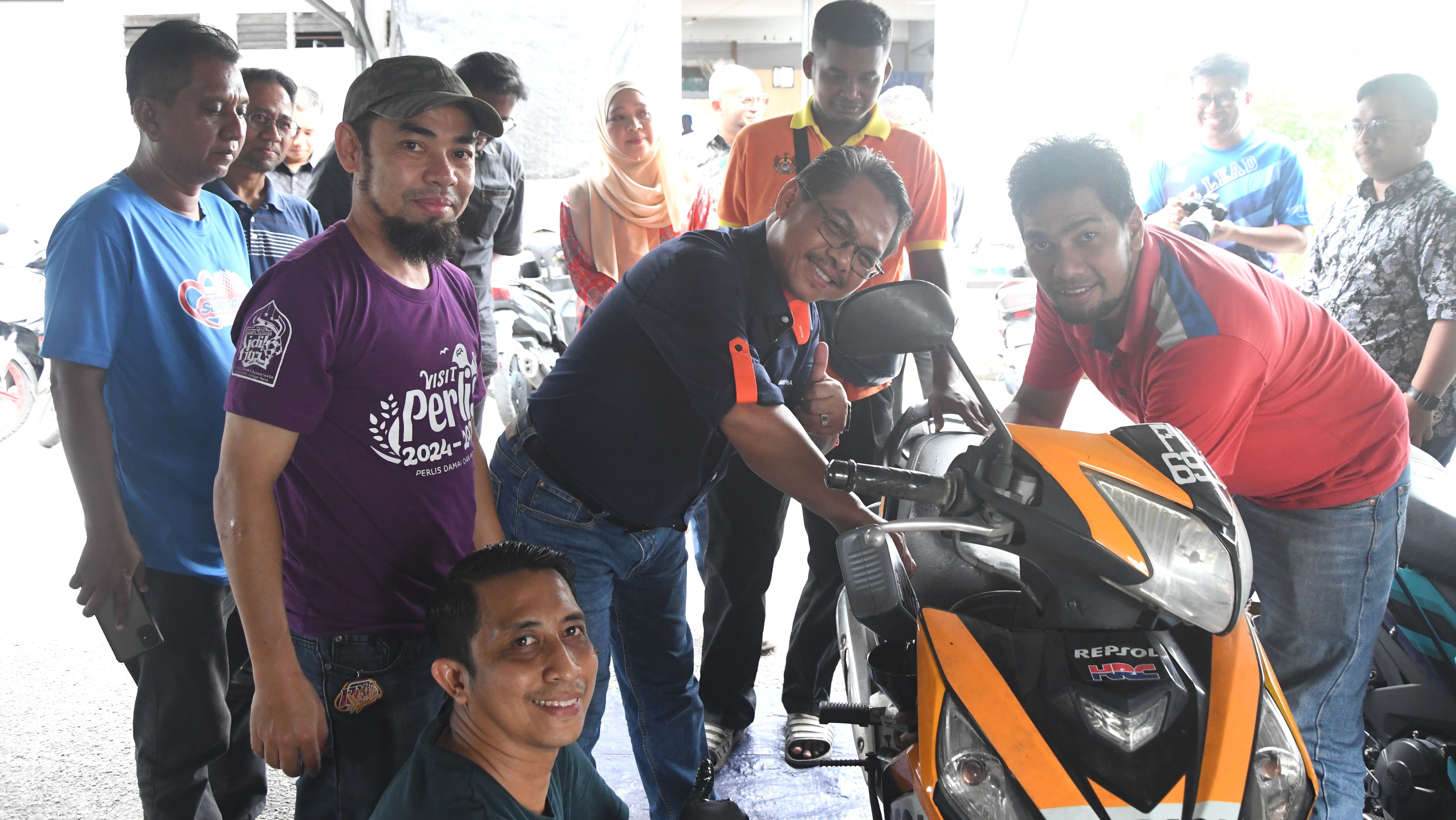 YB Timbalan Menteri Tinjau Program Semarak Siswa MADANI 2.0 KPT @ Pulau Pinang