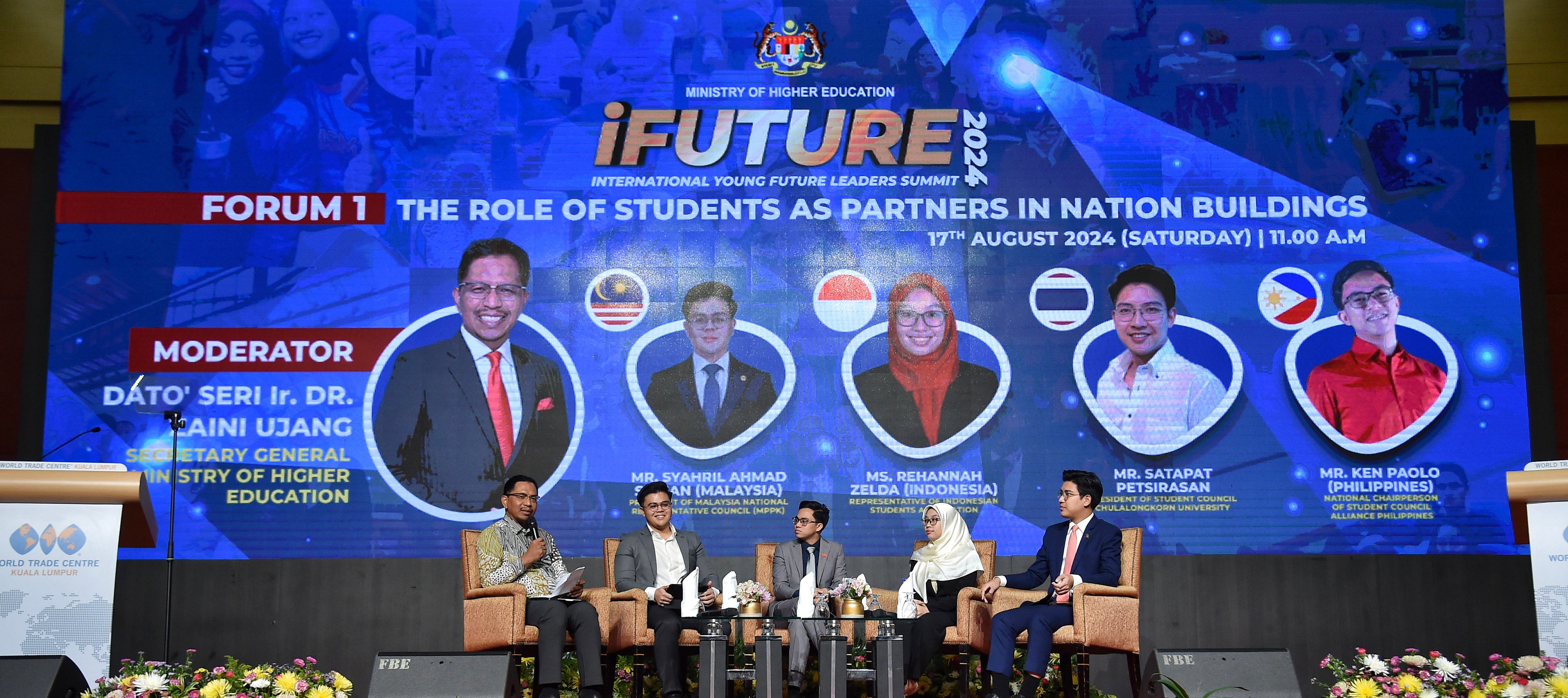 KSU KPT, Ahli Panel Kupas Peranan Mahasiswa Sebagai Rakan Pembina Negara Di iFUTURE 2024