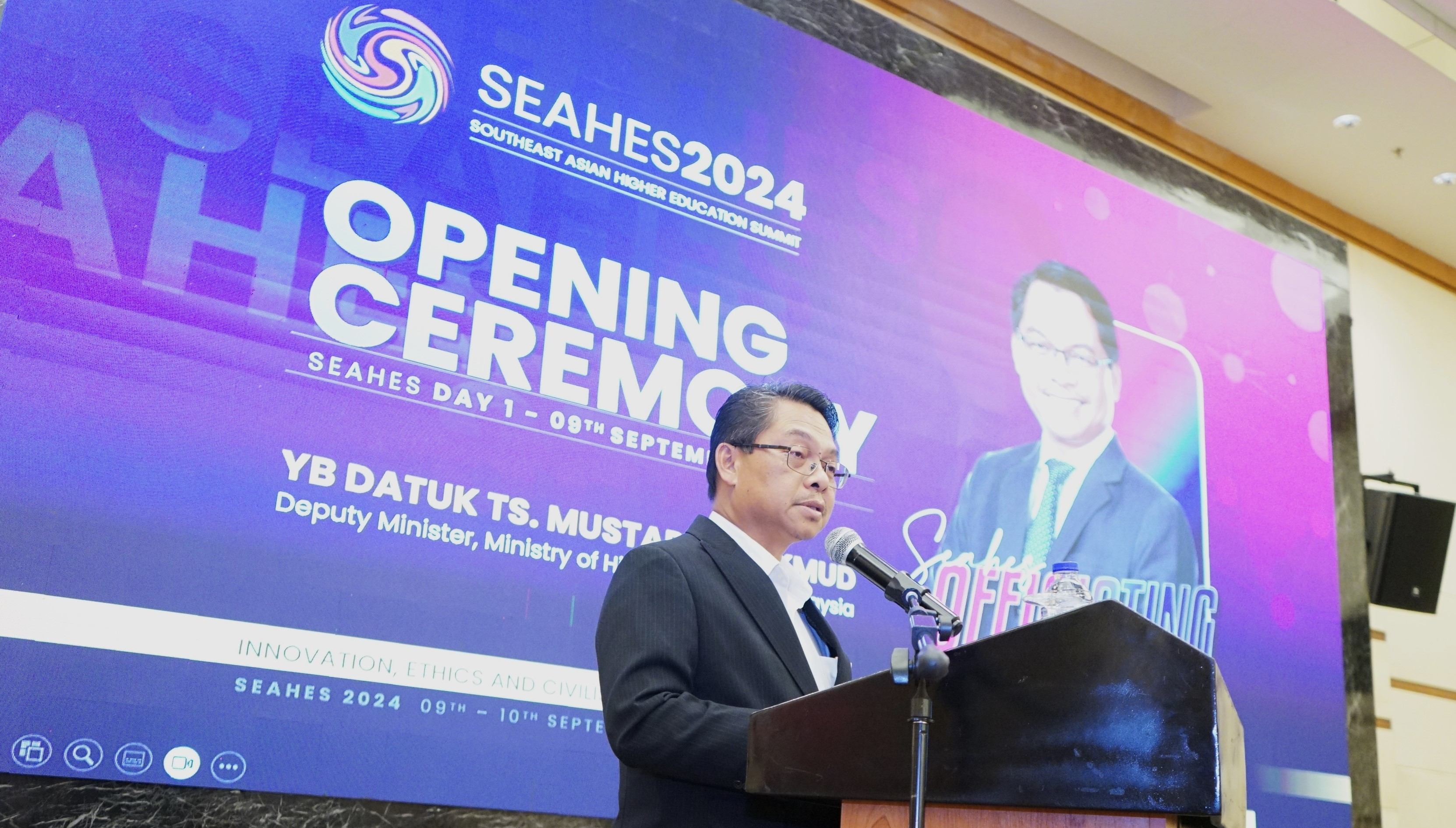SEAHES 2024 Bincang Hala Tuju Masa Depan Pendidikan Tinggi Rantau ASEAN
