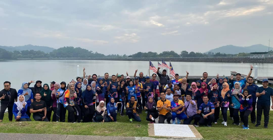 Warga KPT Berjalan 10,000 Langkah Sempena Sambutan Hari Sukan Negara 2024