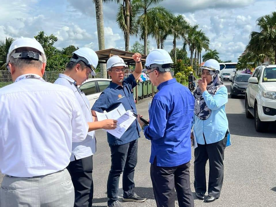 TKSU (P&P) KPT Lawat Projek Pembangunan Di UNIMAS