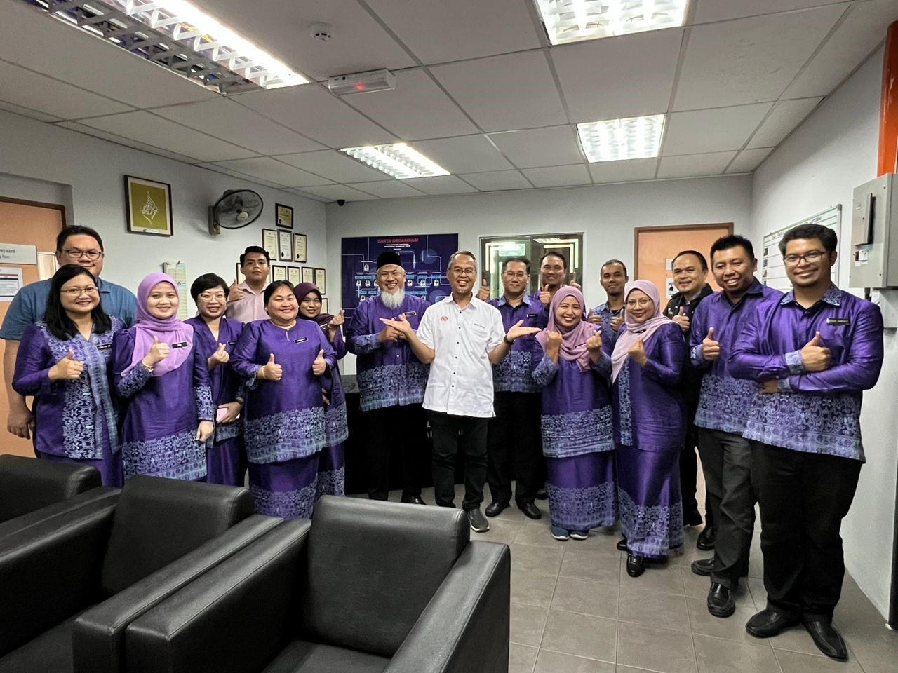 TKSU (P&P) Pantau Projek Pembangunan Kolej Komunti Santubong & Mas Gading