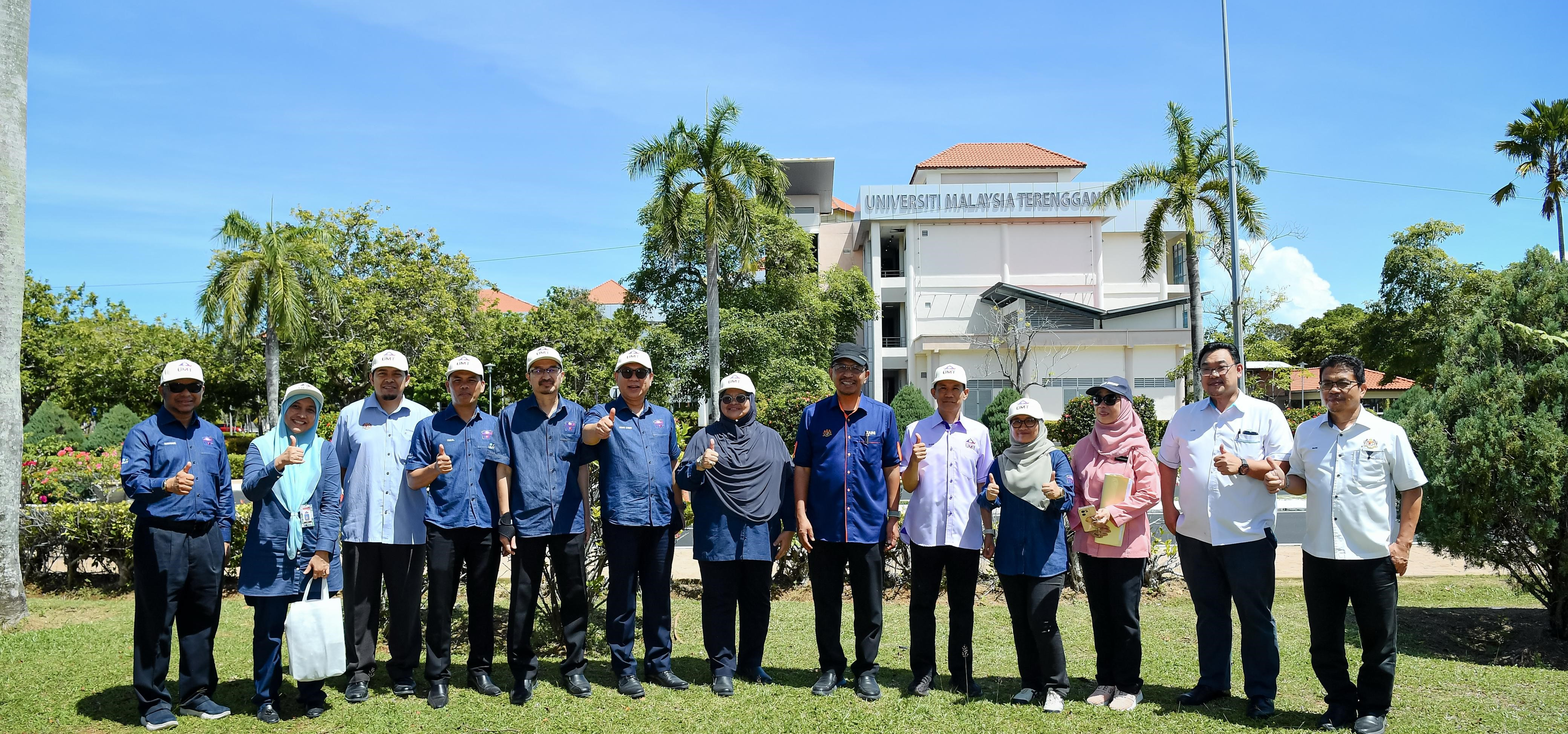 KSU KPT Buat Lawatan Kerja Ke UMT, Tinjau Perkembangan Projek Pembangunan