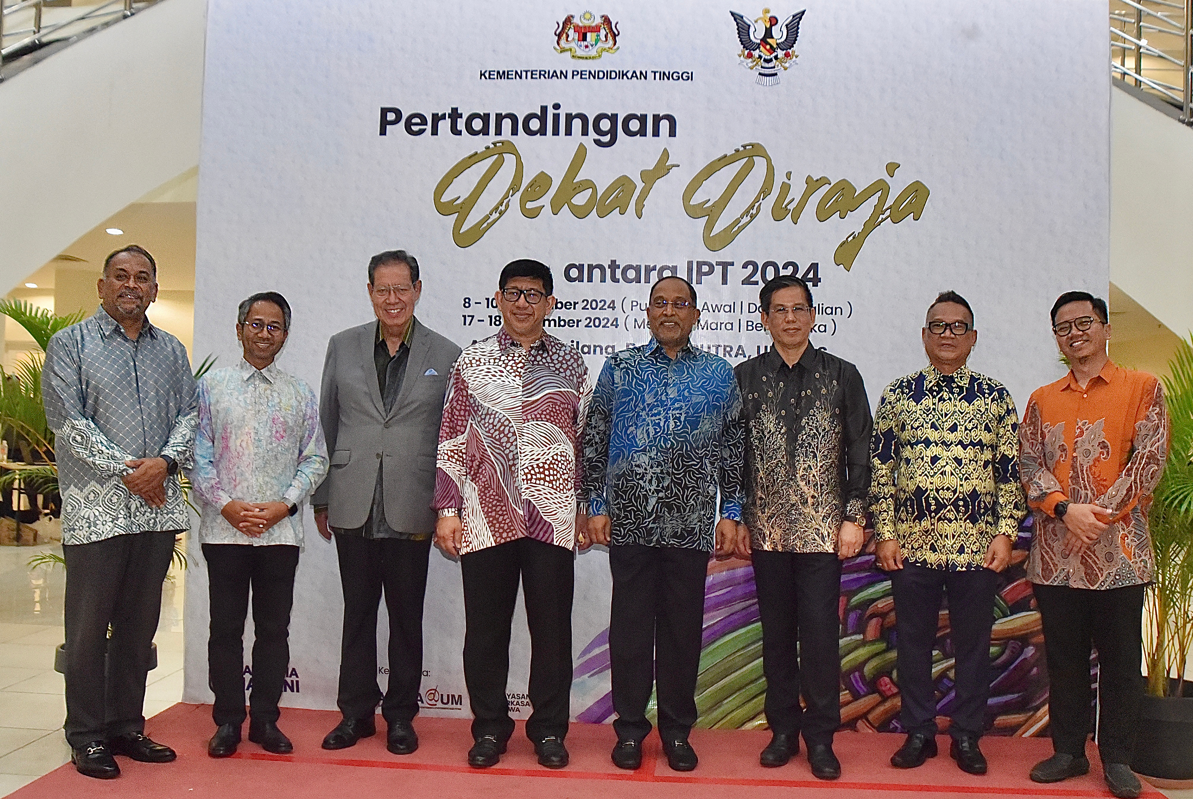 UMK MUNCUL JOHAN DEBAT DIRAJA ANTARA IPT 2024