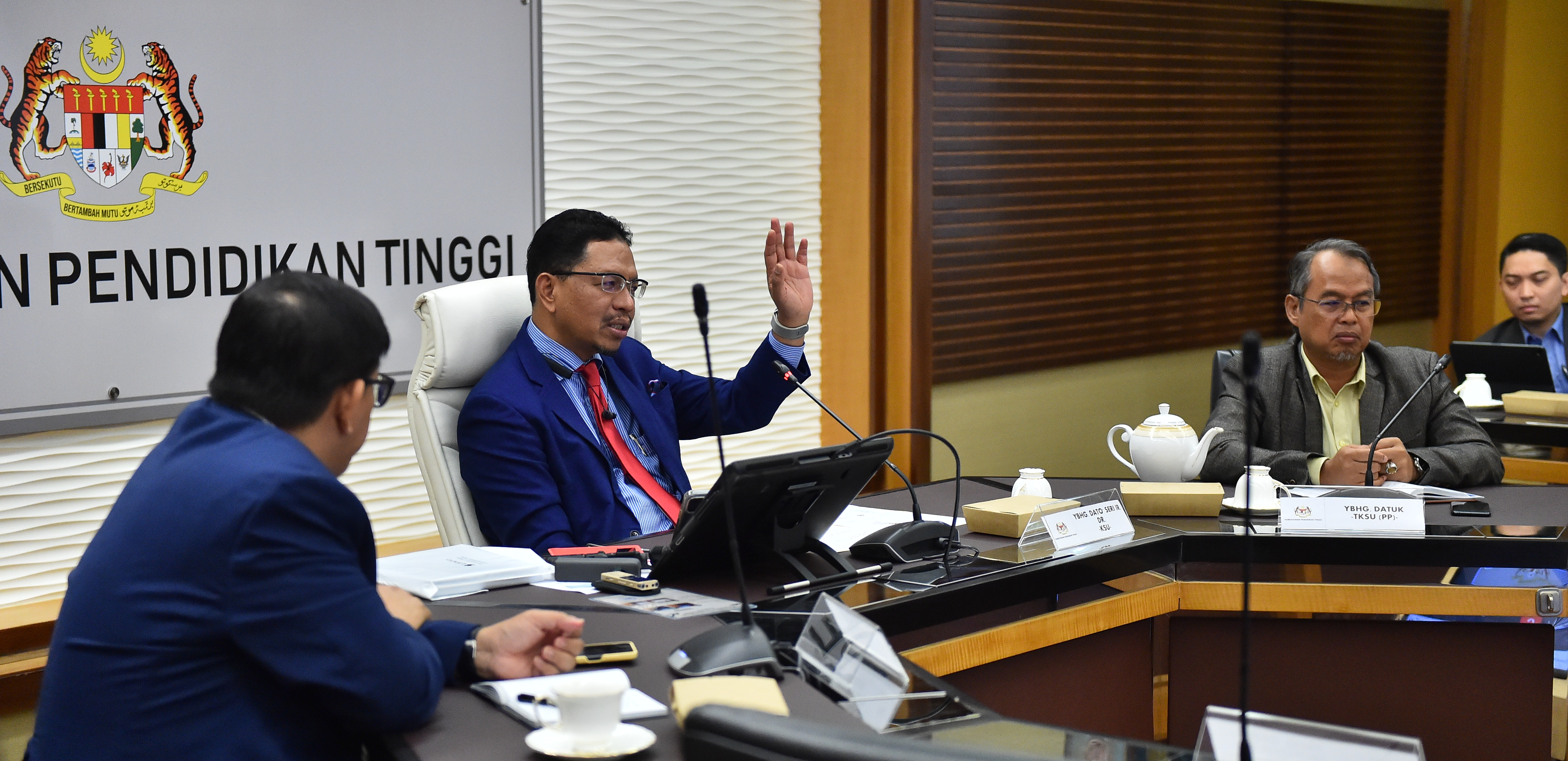 KSU KPT Pengerusikan Mesyuarat Jawatankuasa Pengurusan Banjir, Koordinasi Bantuan Kepada Mangsa