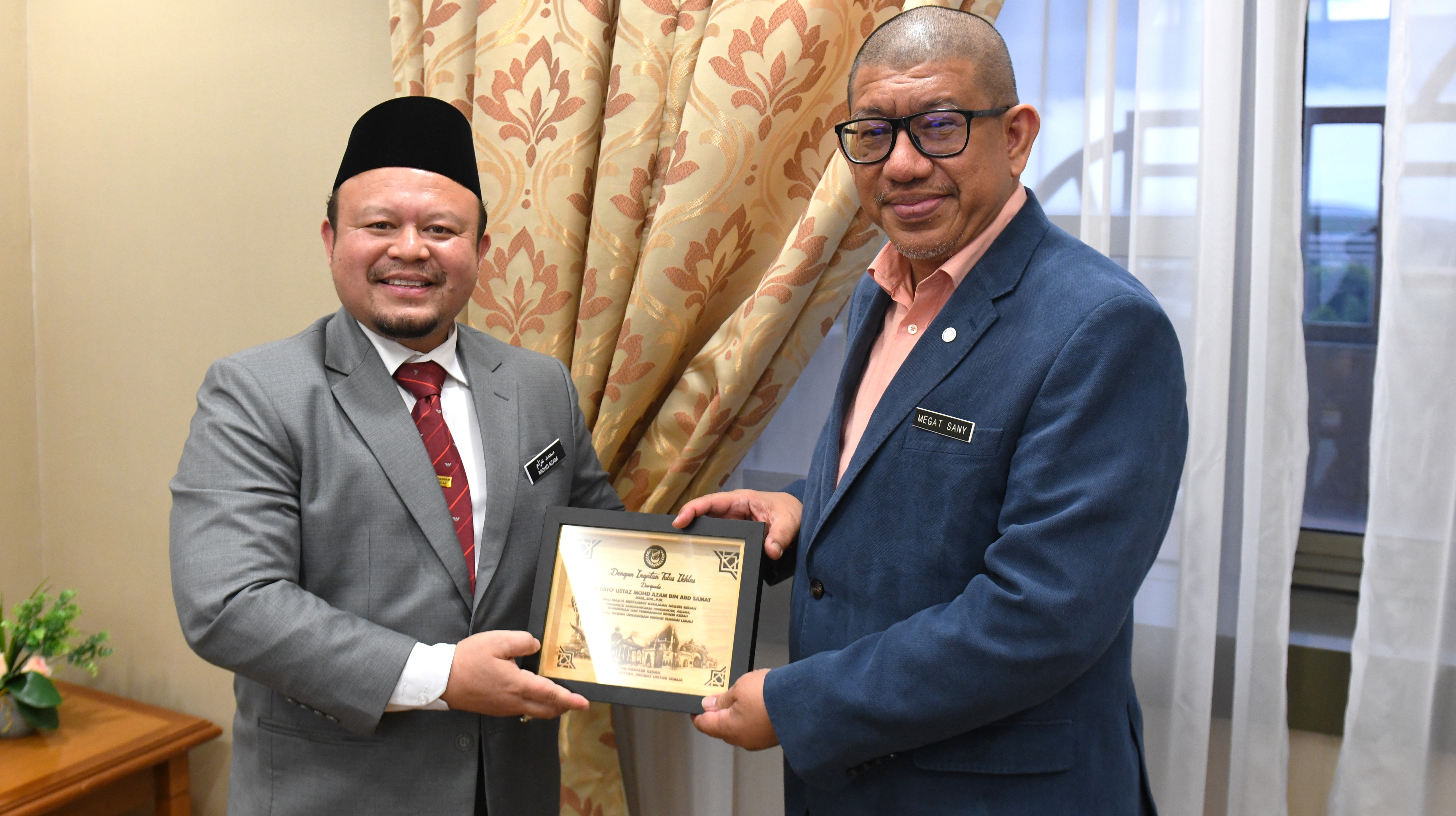 Kunjungan Hormat Ahli Majlis Mesyuarat Kerajaan Negeri Kedah Darul Aman Kepada Timbalan Ketua Setiausaha (Dasar) Kementerian Pendidikan Tinggi