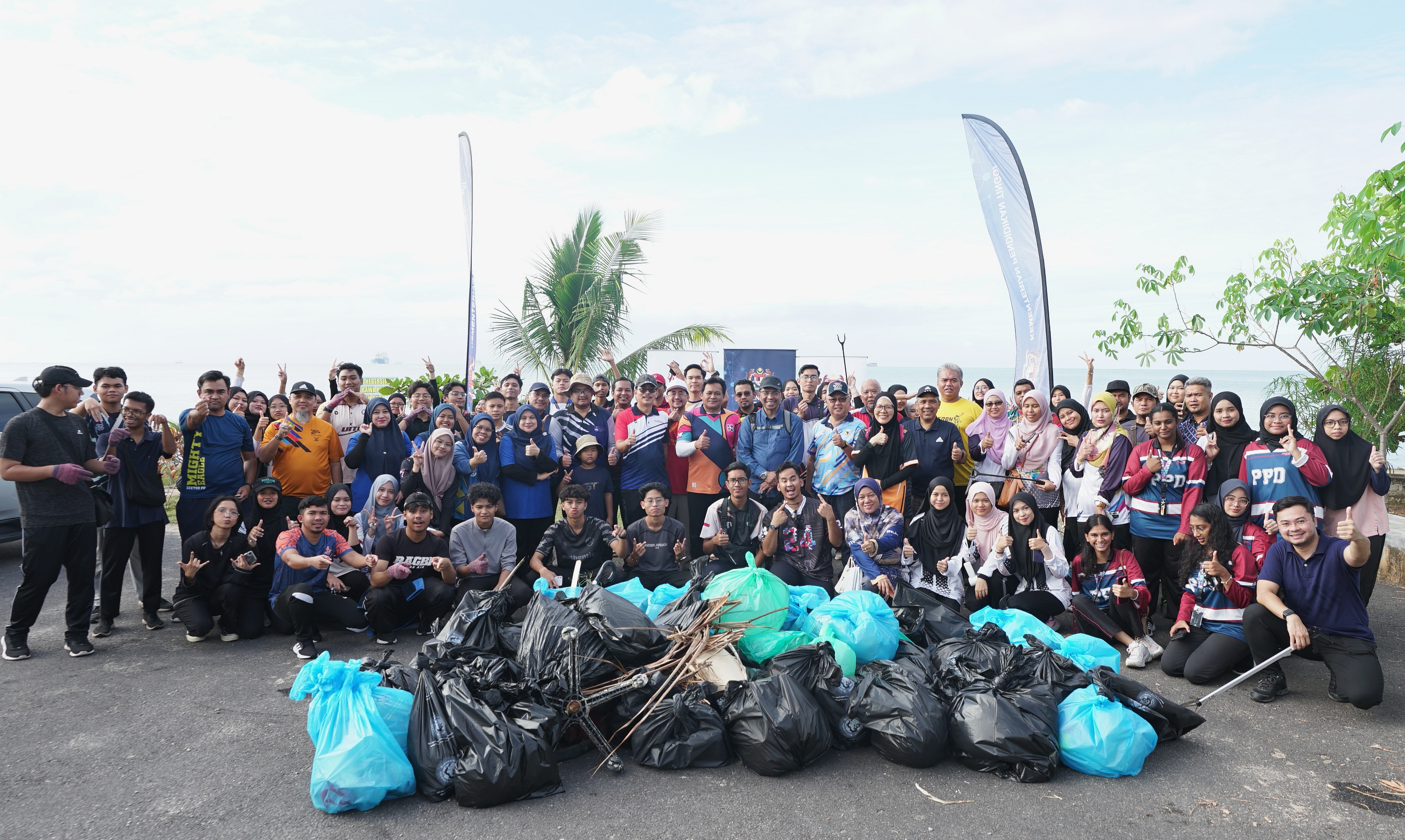 SIRI 6 Program Santuni MADANI KPT@KSB Kumpul 215 Kg Sampah