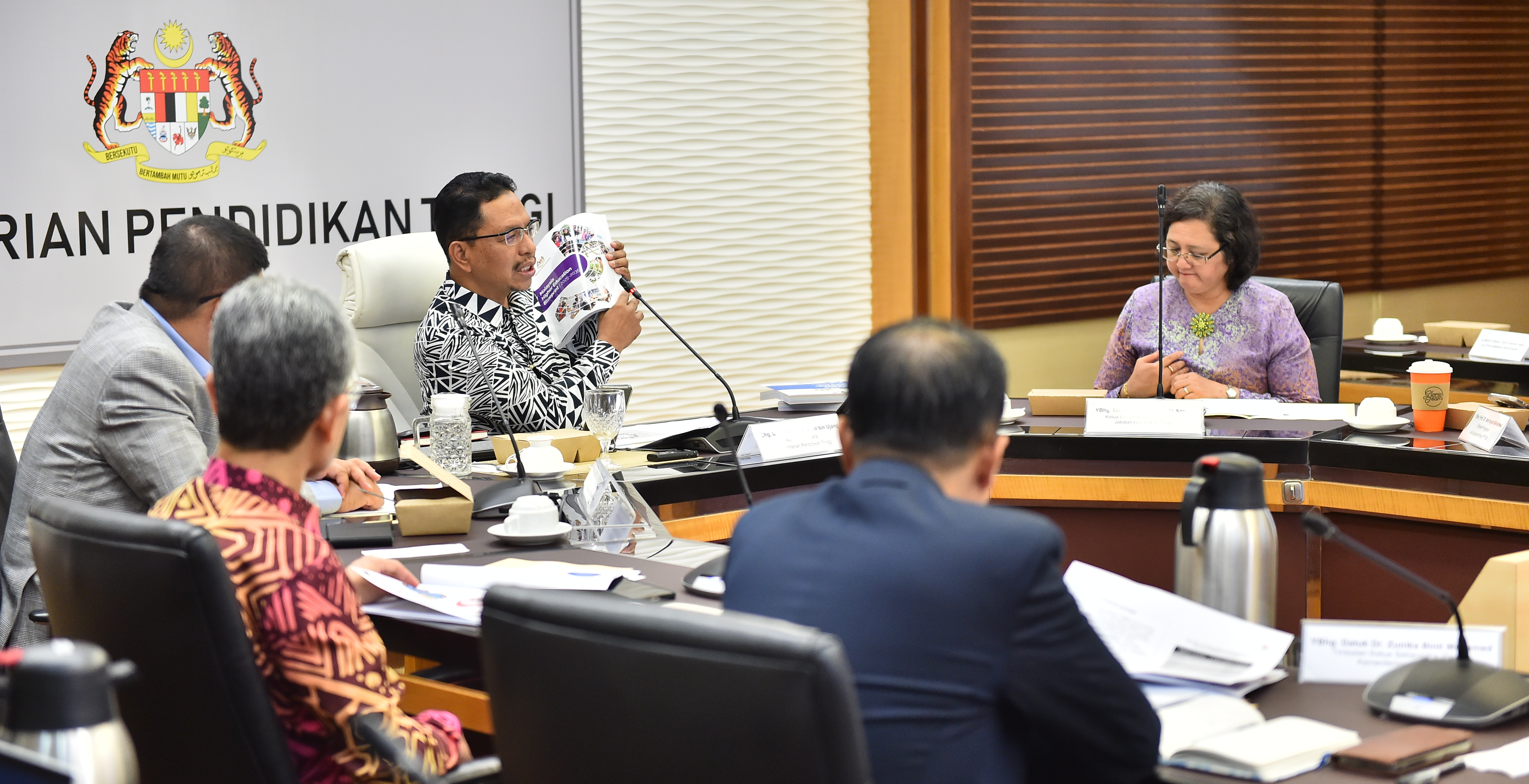 KSU Pengerusikan Mesyuarat Pembentangan PPTM 2025-2035, Disertai TKSU (Dasar) Kementerian, TKP Perkhidmatan Awam