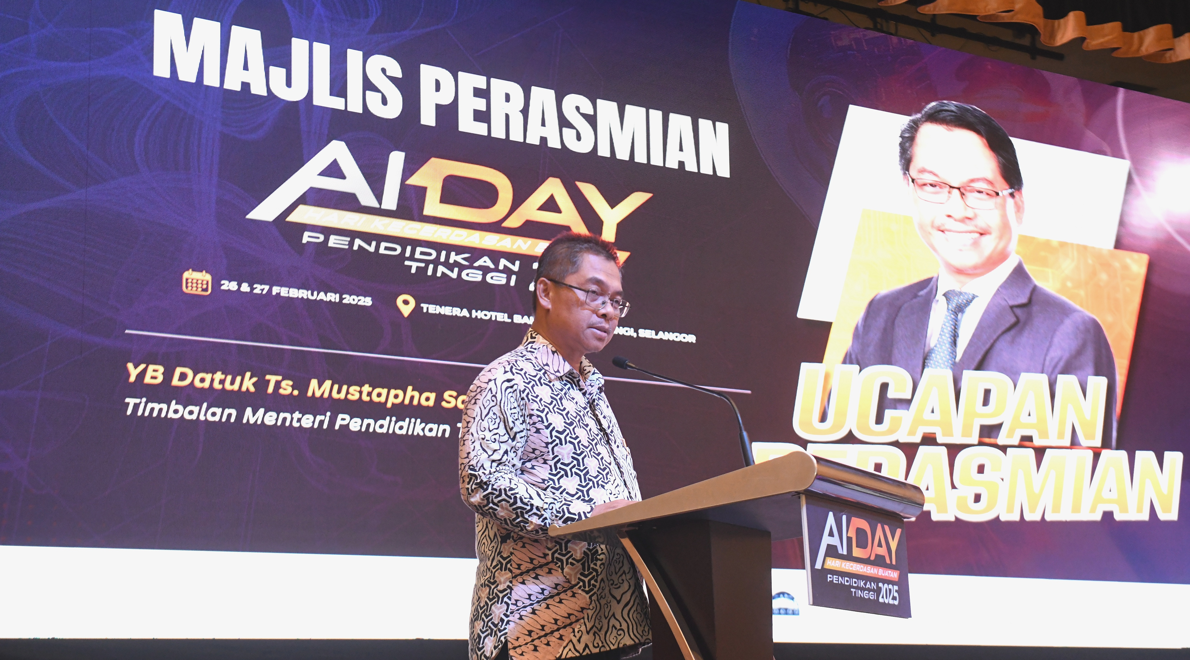 Hari Kecerdasan Buatan Pendidikan Tinggi 2025 (AI Day 2025) PACU Transformasi Digital