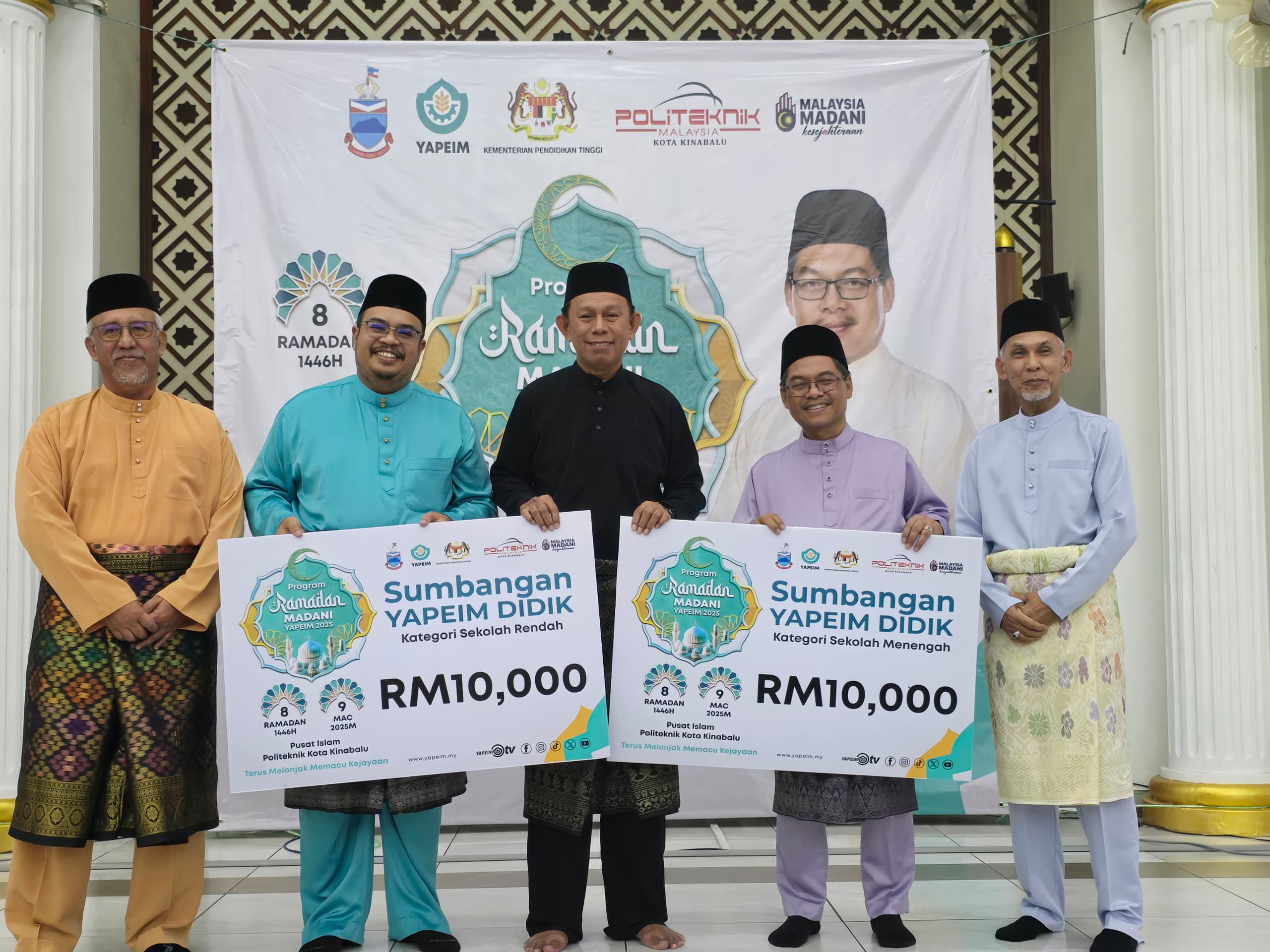 YB Timbalan Menteri Menyampaikan Sumbangan Ramadan MADANI YAPEIM, Bantu Kumpulan Memerlukan