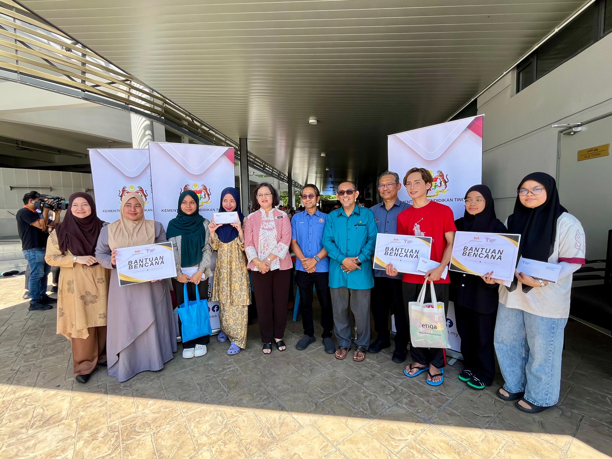 KPT Salur Bantuan & Arah IPT Laksana Kelas Fleksibel Untuk Pelajar Terjejas