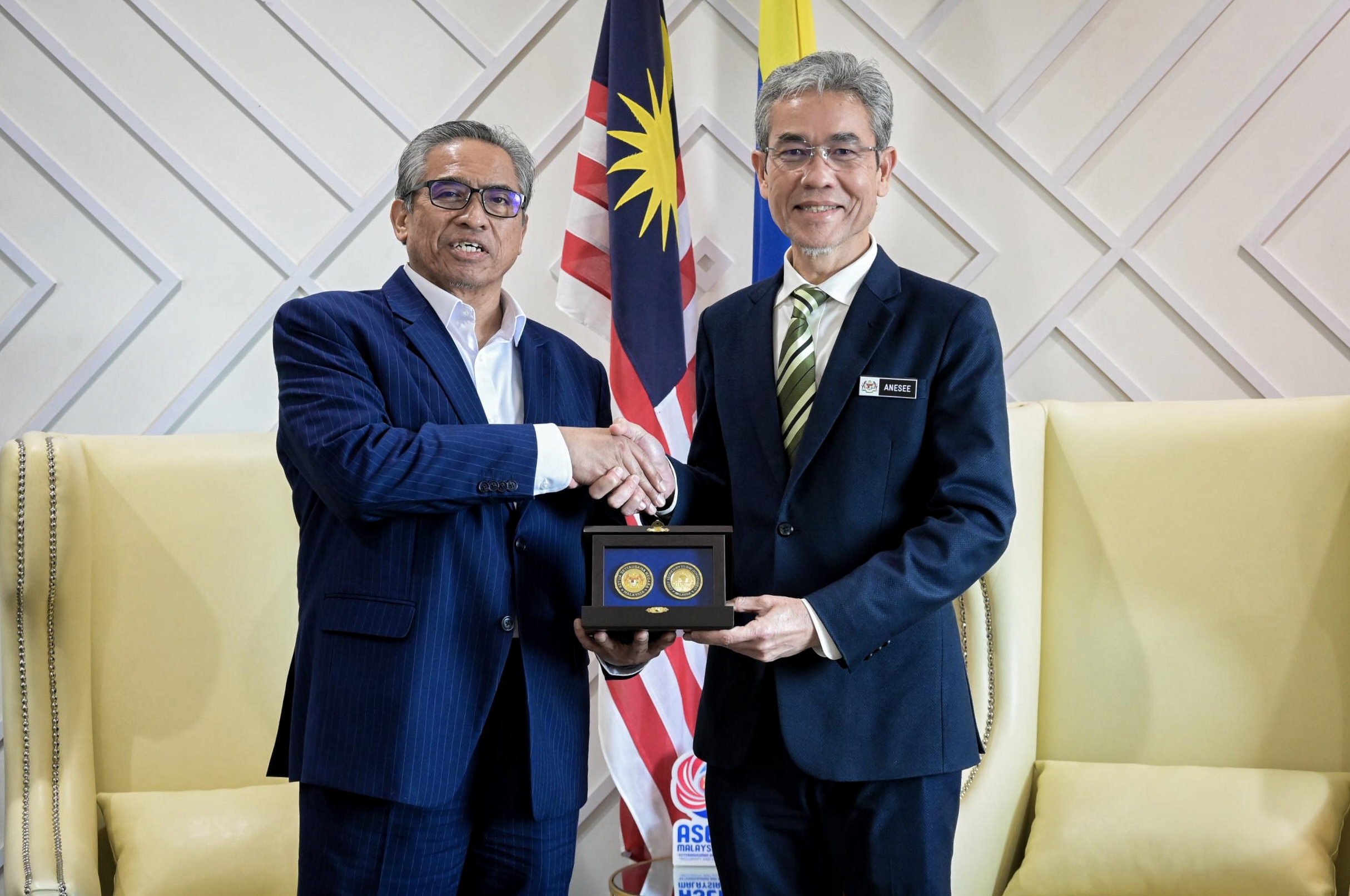 Kunjungan Hormat KSU KPT Kepada KSN