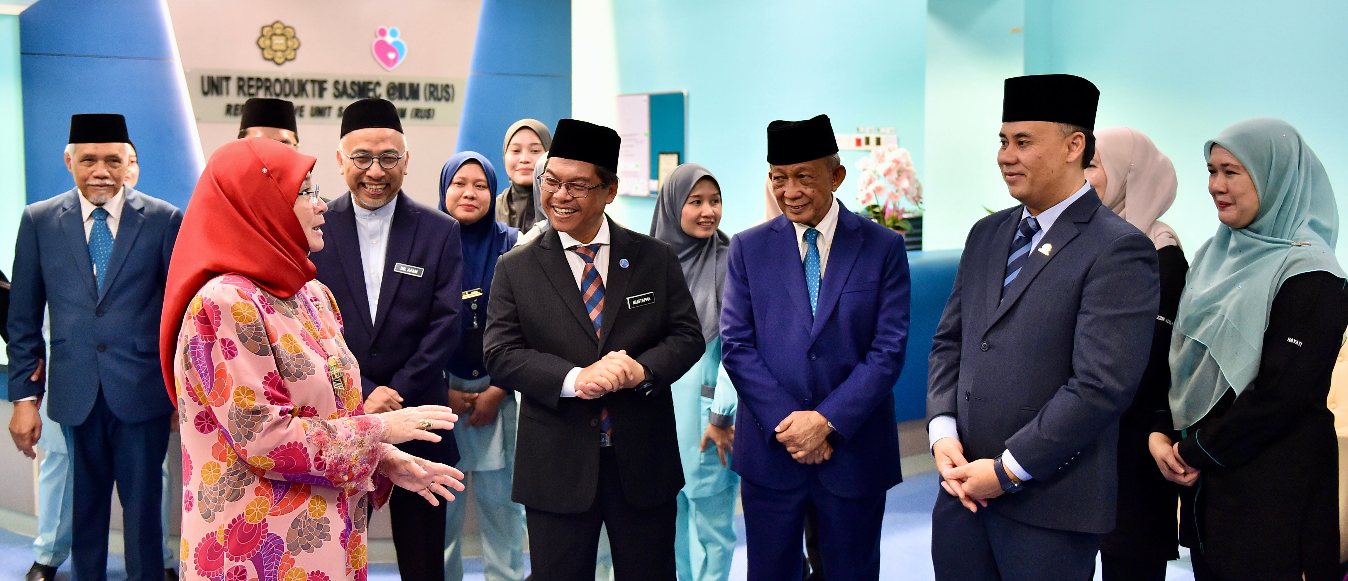 Tengku Ampuan Pahang Berkenan Rasmi Tiga Fasiliti Kesihatan Baharu SASMEC@IIUM