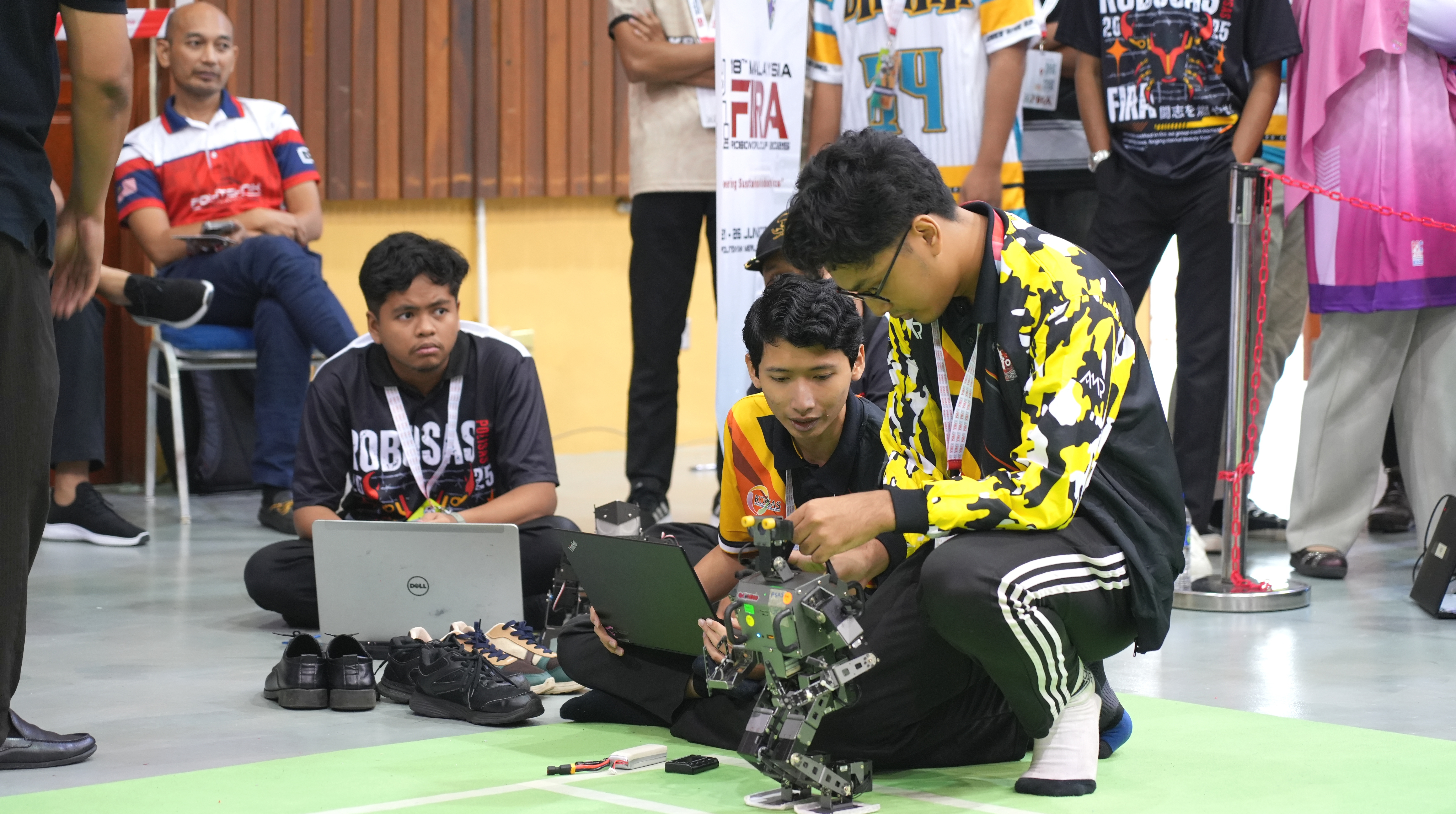 TVET POLYCC Buktikan Daya Saing Global Melalui 18th Malaysia FIRA RoboWorld Cup 2025