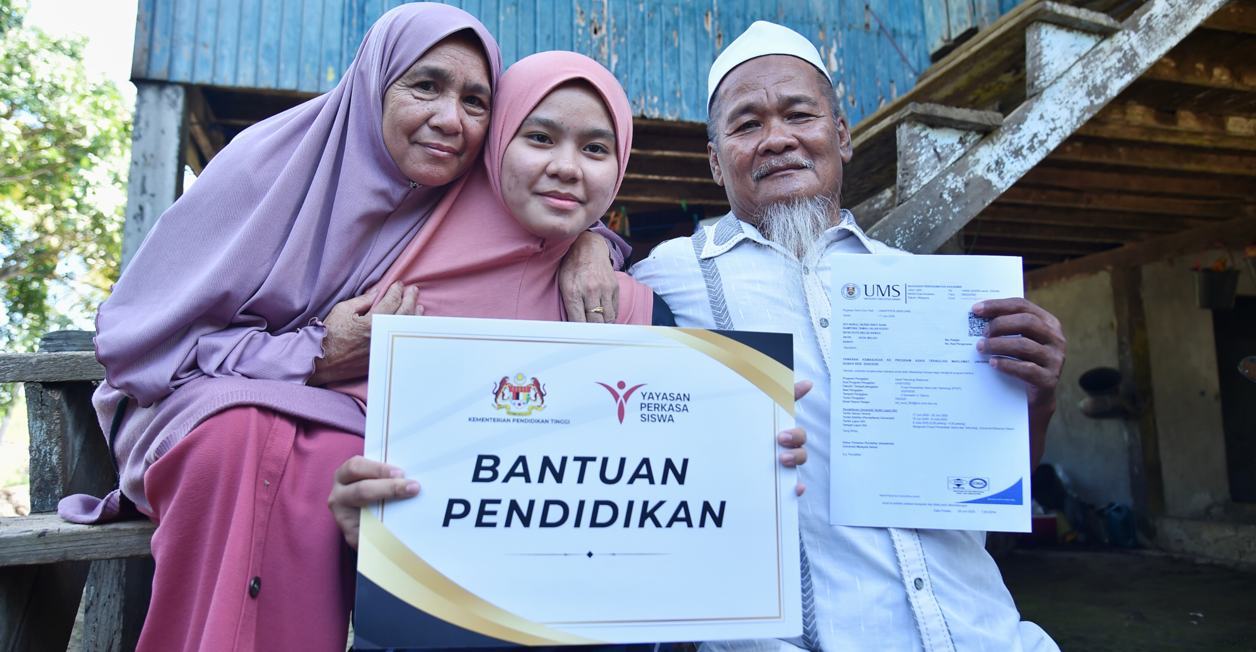 Jejak Dermasiswa Kota Belud: KPT Santuni Anak B40 Sampai Ke Pintu Rumah