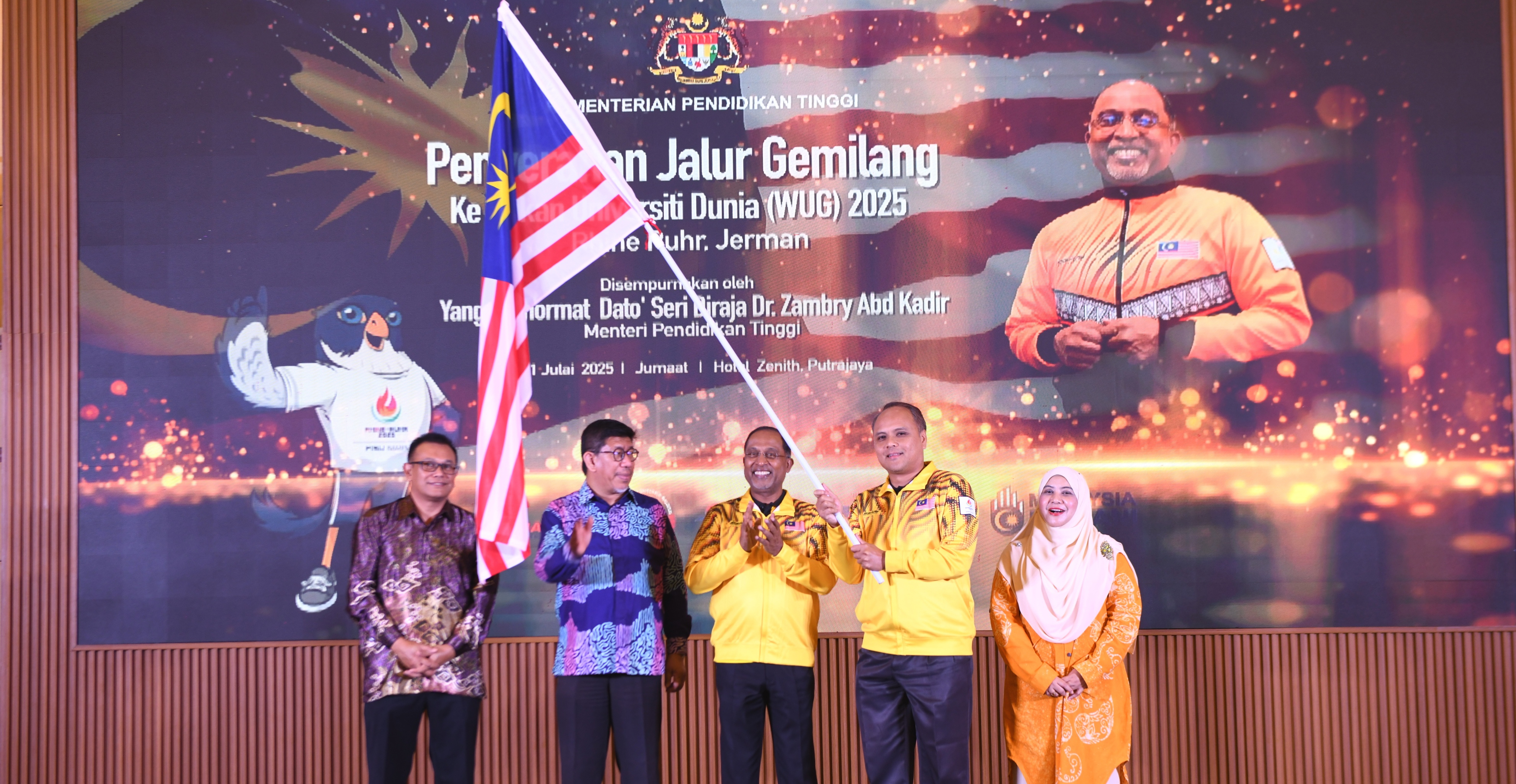 YB Menteri Suntik Semangat Atlet IPT Ke WUG 2025, Rai Kejayaan Cemerlang Di AUG 2024