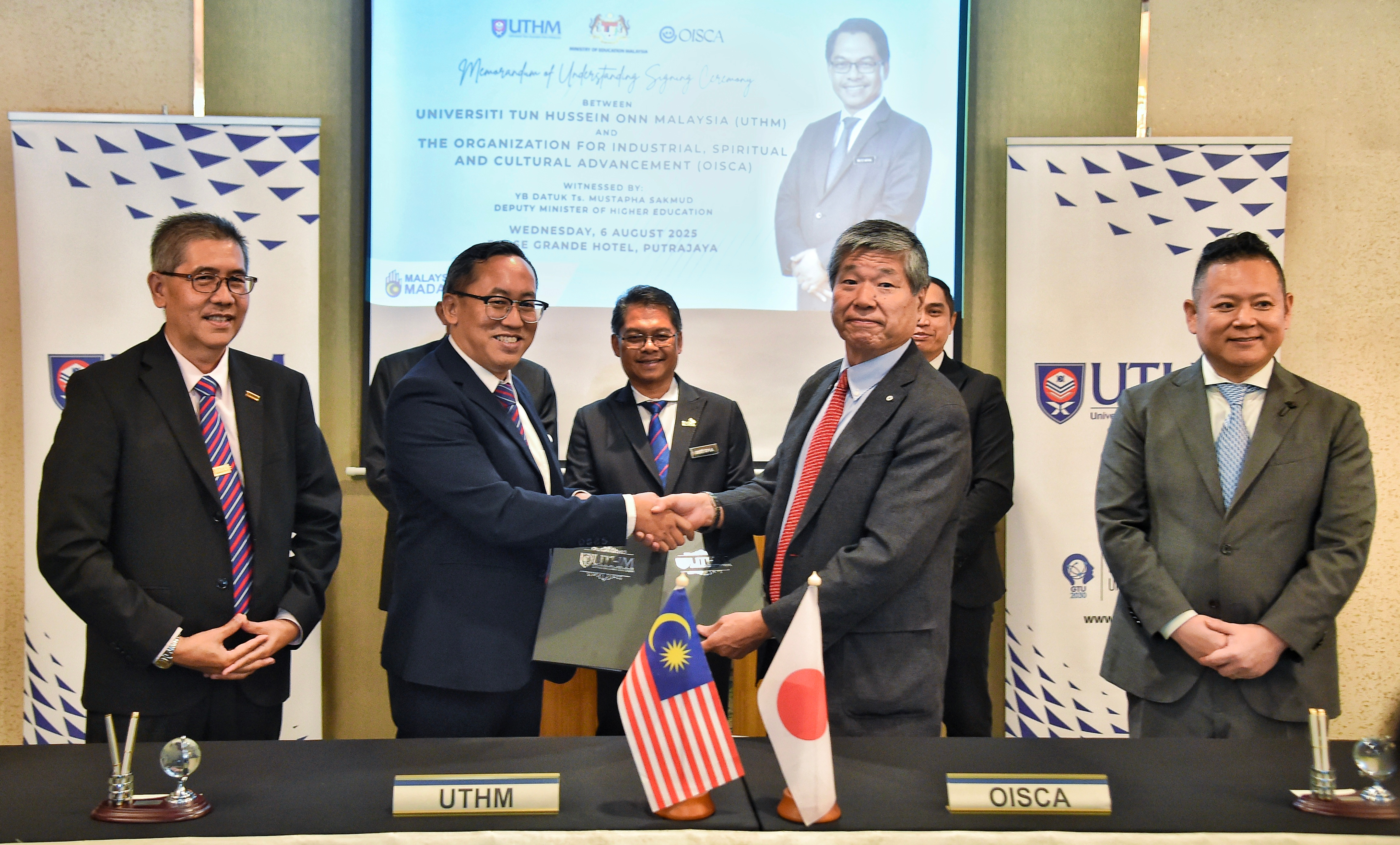 UTHM Meterai MoU Bersama OISCA Bagi Perkukuh Kerjasama Global Teknopreneur
