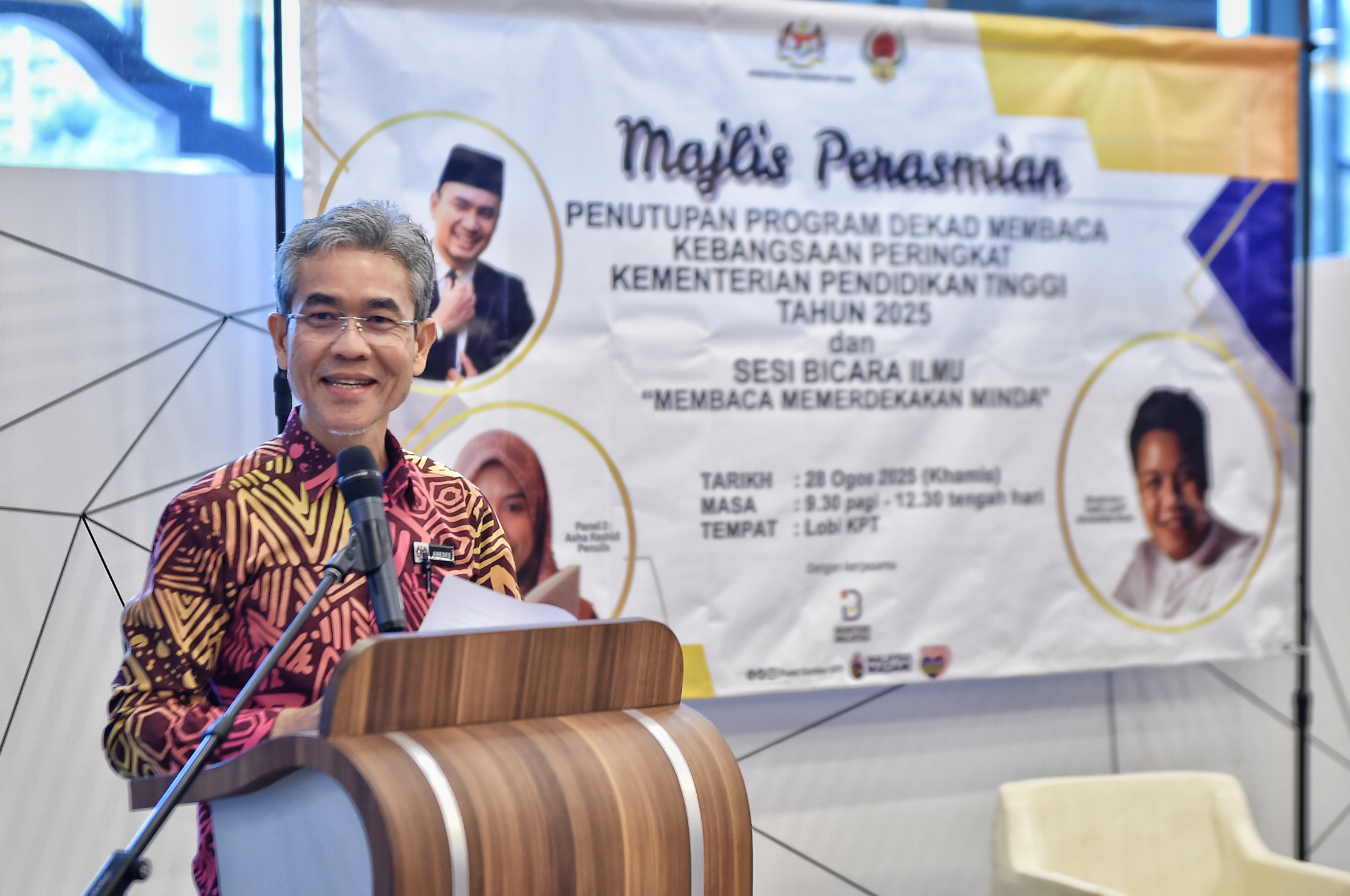 Dekad Membaca Kebangsaan Terus Semarakkan Budaya Ilmu Di KPT