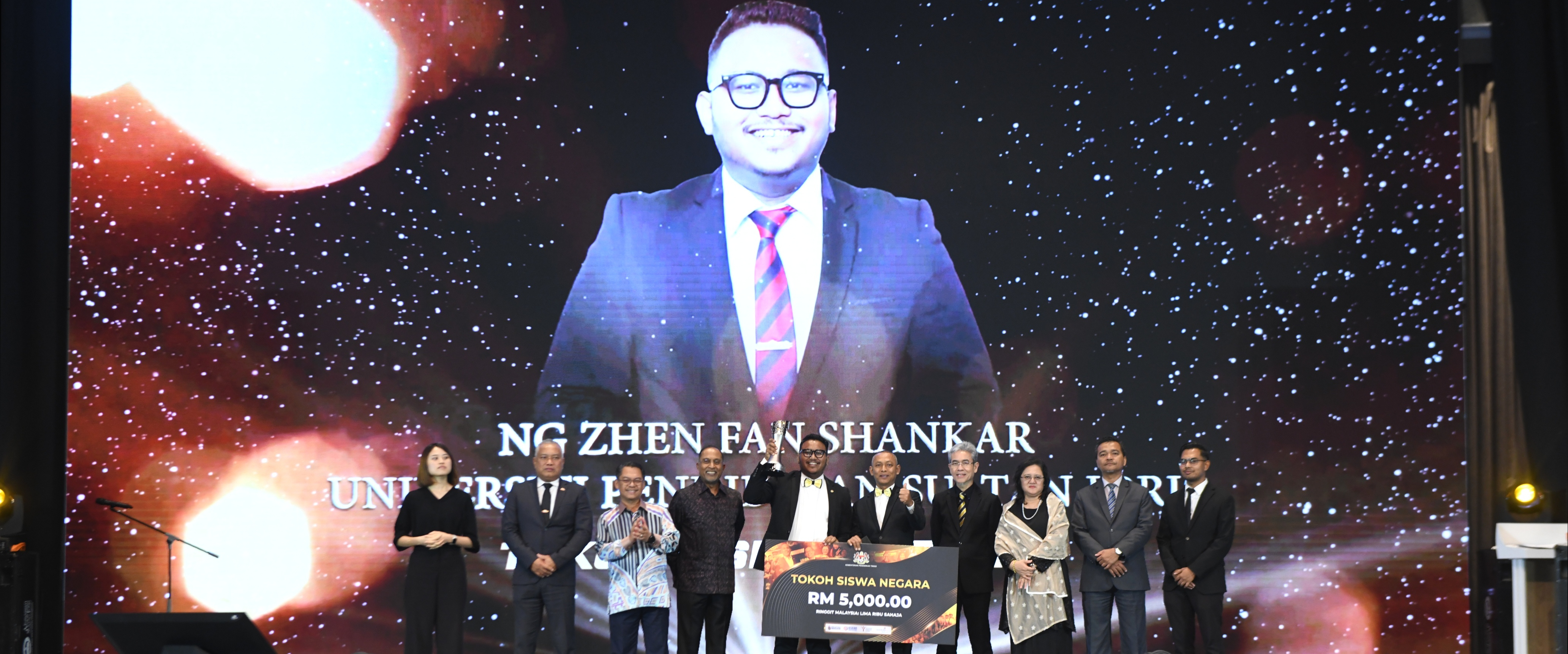 Ng Zhen Fan Shankar Dinobatkan Tokoh Siswa Negara 2025