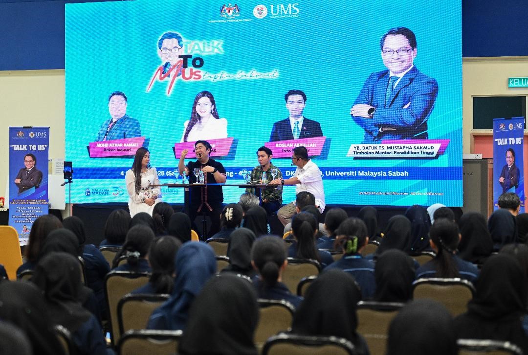 Forum 'Talk To Us' Cetus Inspirasi Mahasiswa Baharu UMS Jadi Pemimpin Luar Biasa